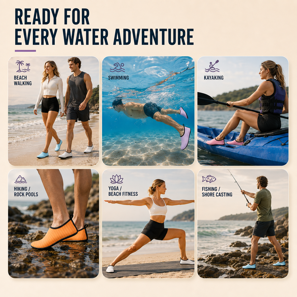 Nordspur | Aquglide Barefoot-Feel Water Sport Shoe