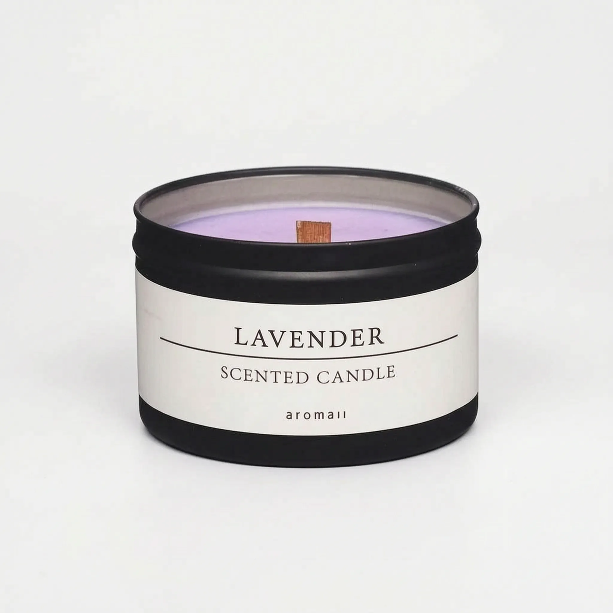 Nordspur | AromaDusk Minimalist Dark Cylindrical Room Fragrance Candle