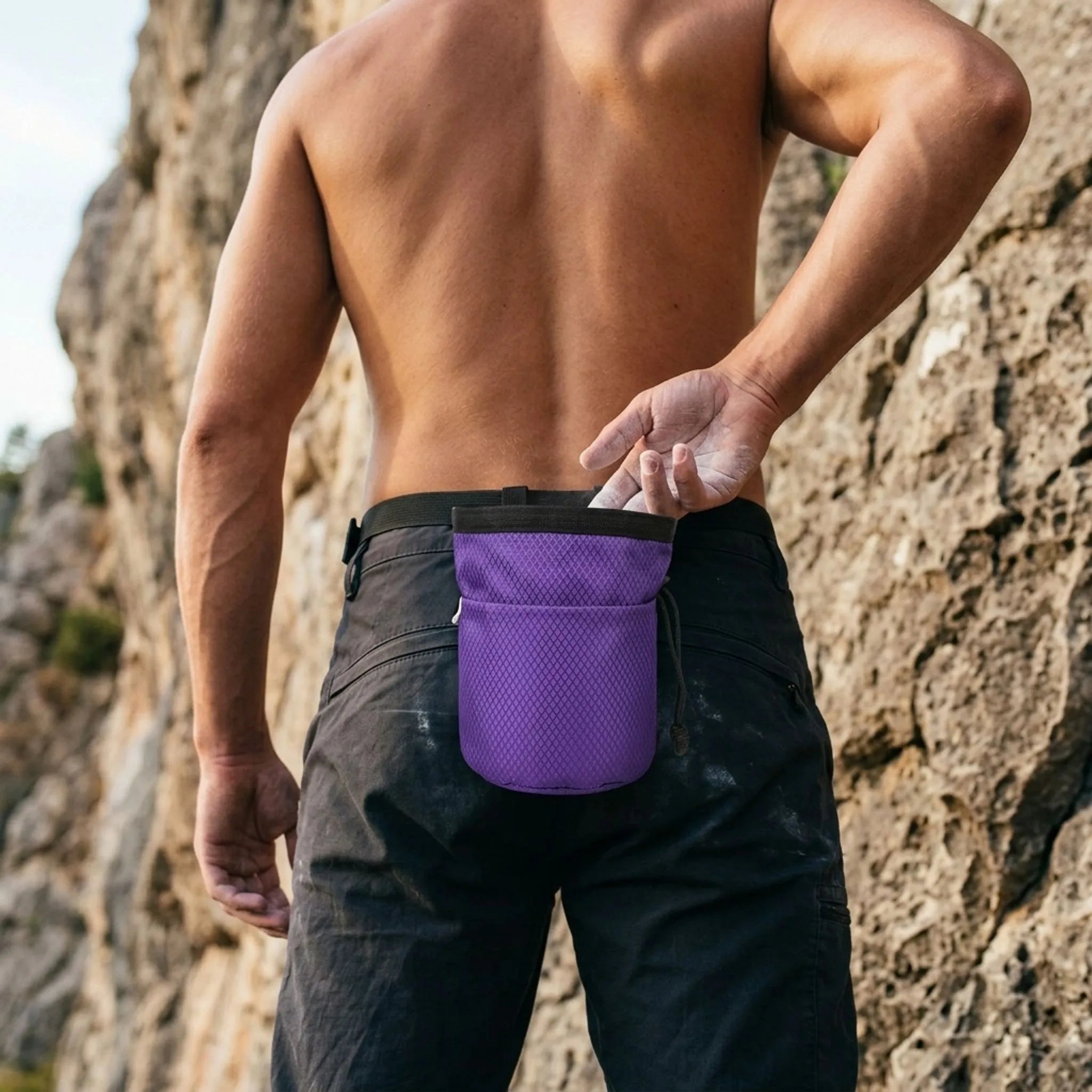 Nordspur | Ascendro Drawstring Climbing Chalk Bag