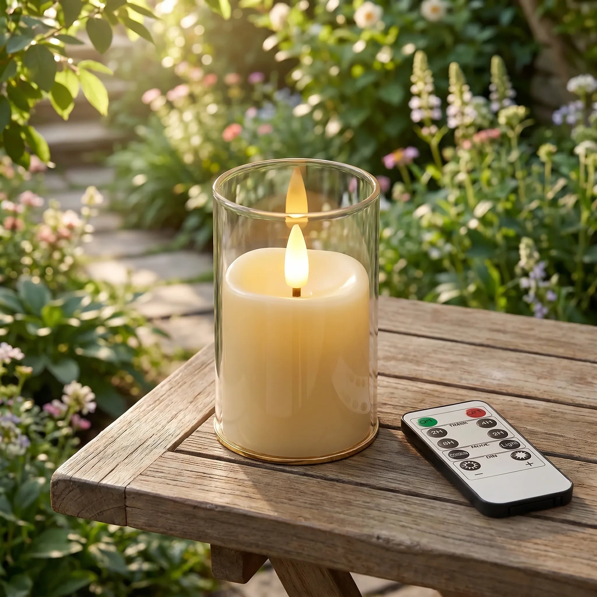 Nordspur | Astris Flameless Pillar Candle Set