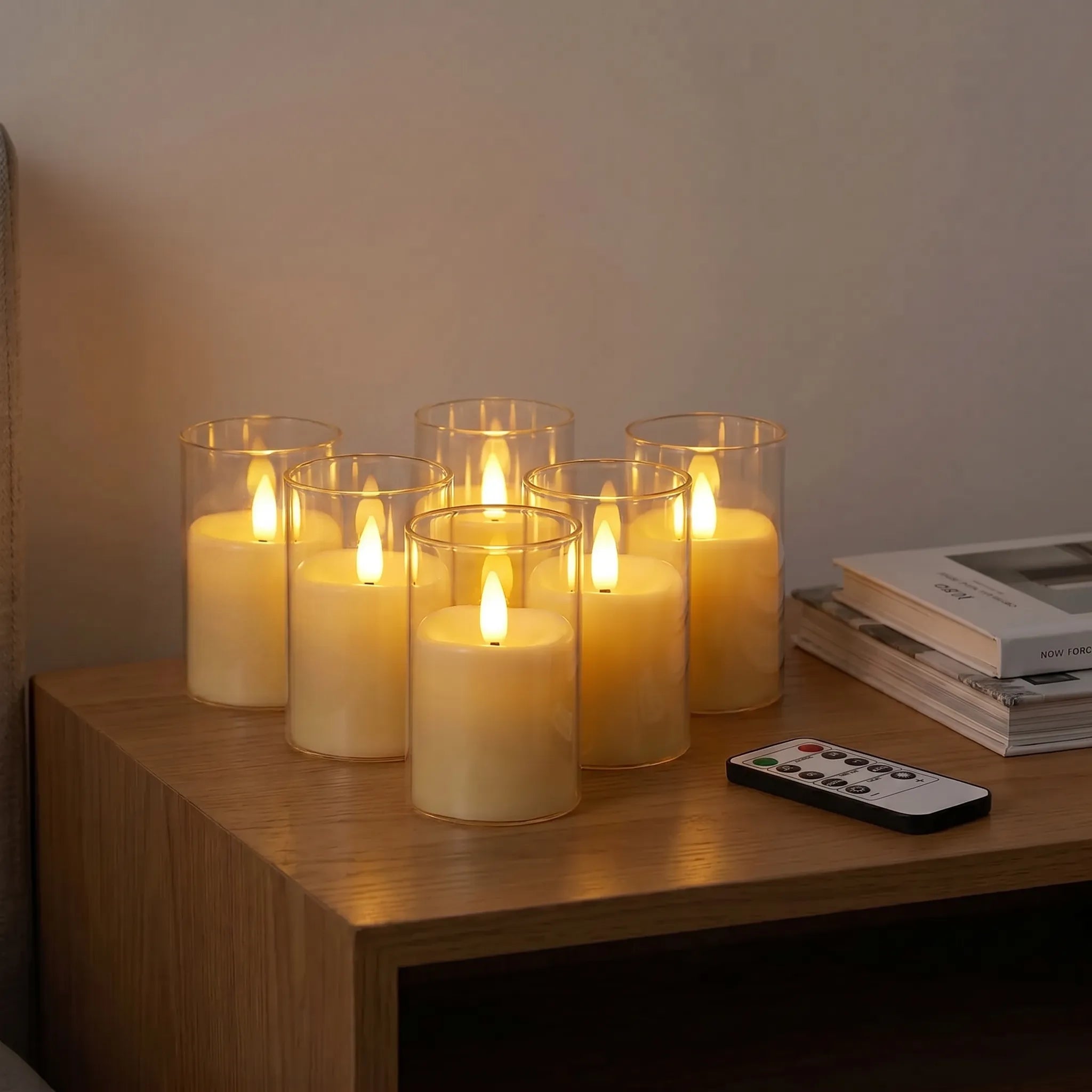 Nordspur | Astris Flameless Pillar Candle Set