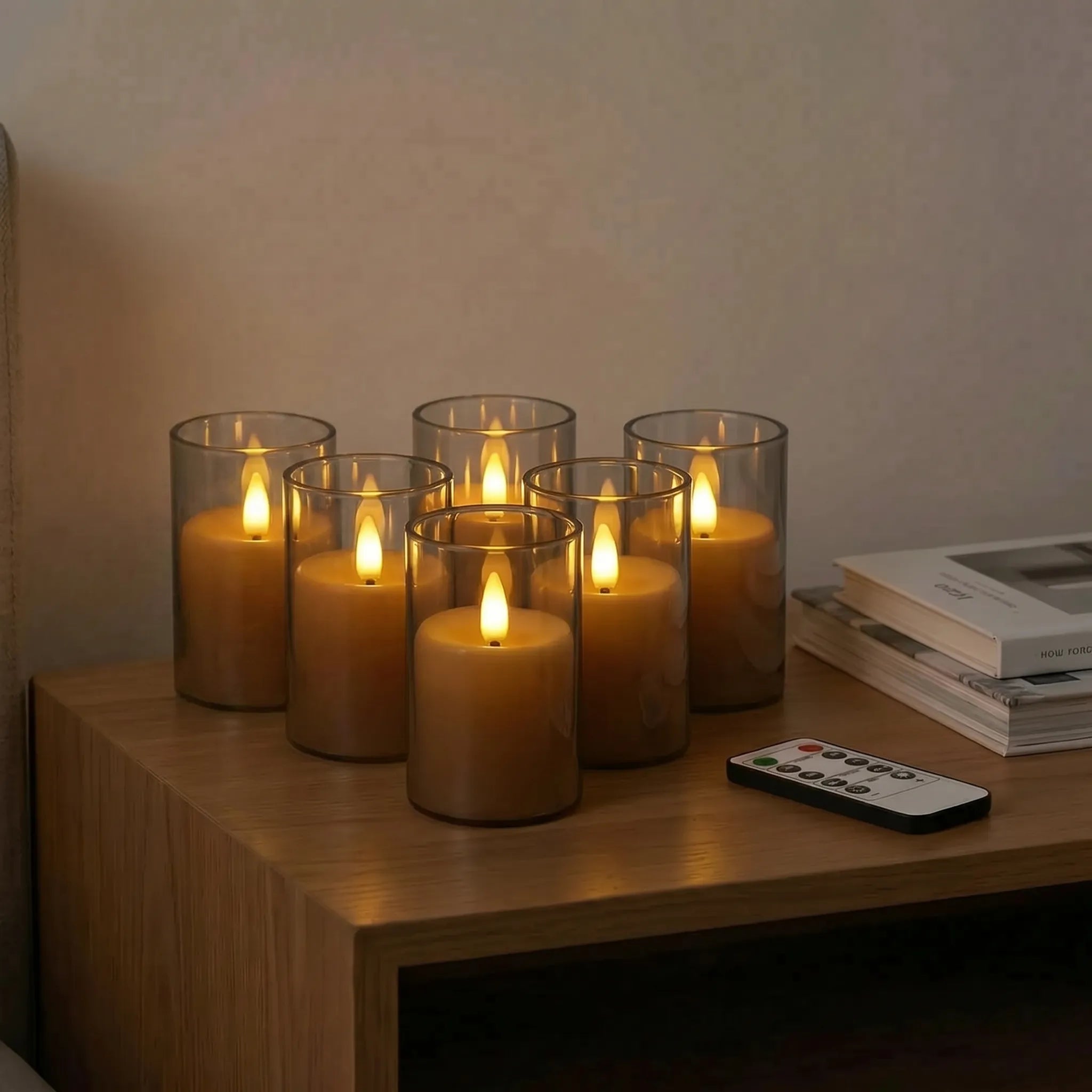 Nordspur | Astris Flameless Pillar Candle Set