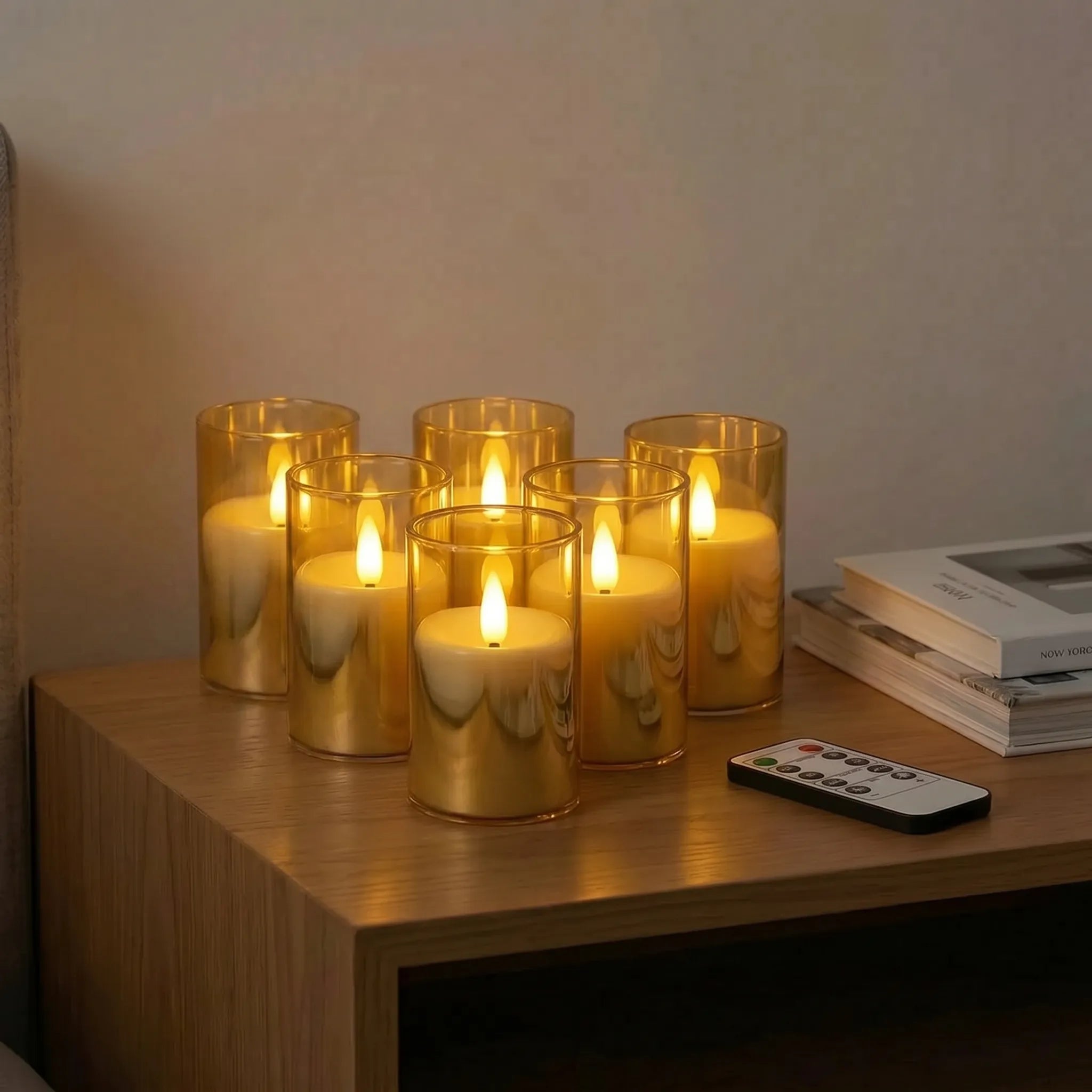 Nordspur | Astris Flameless Pillar Candle Set