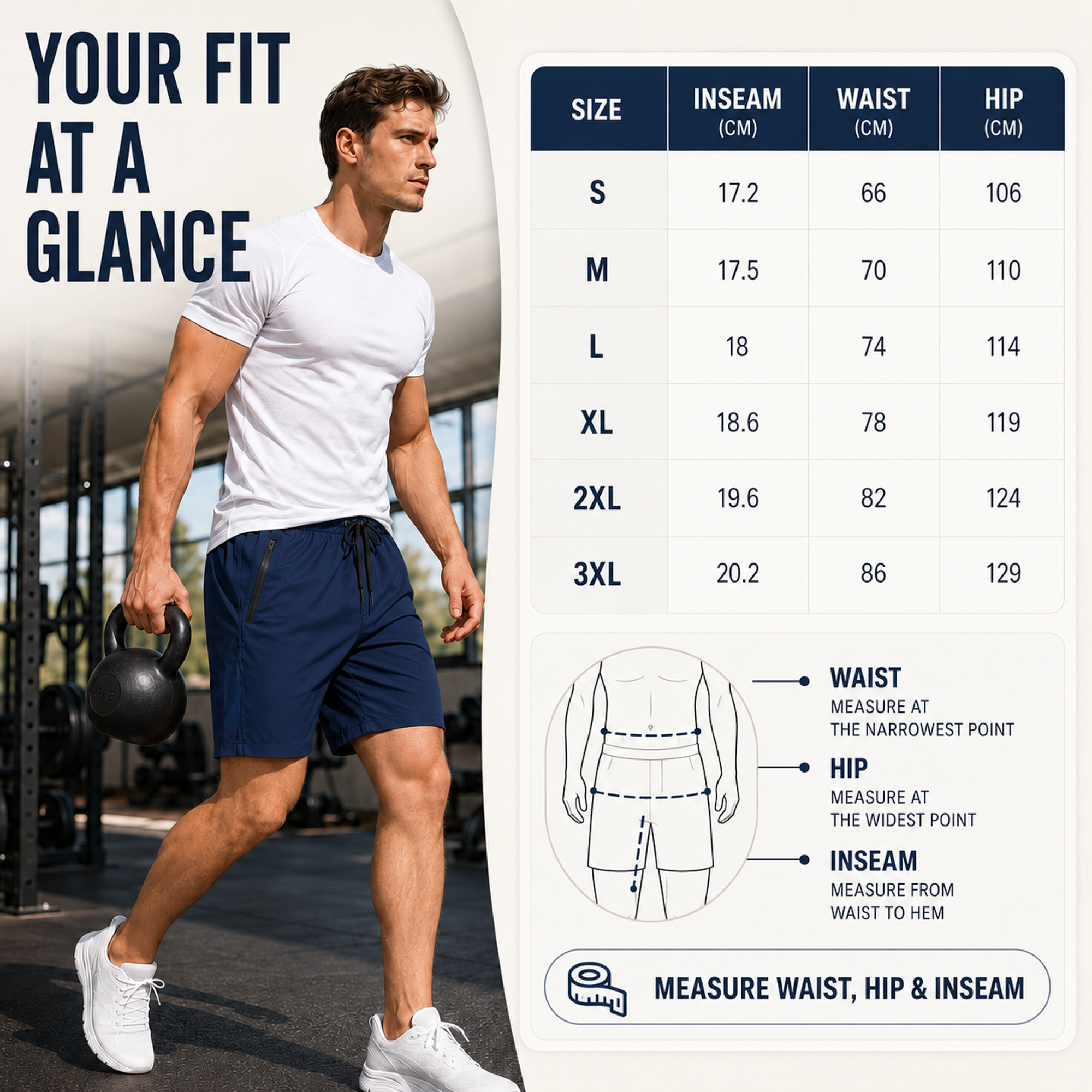 Nordspur | Athliso Men Active Shorts