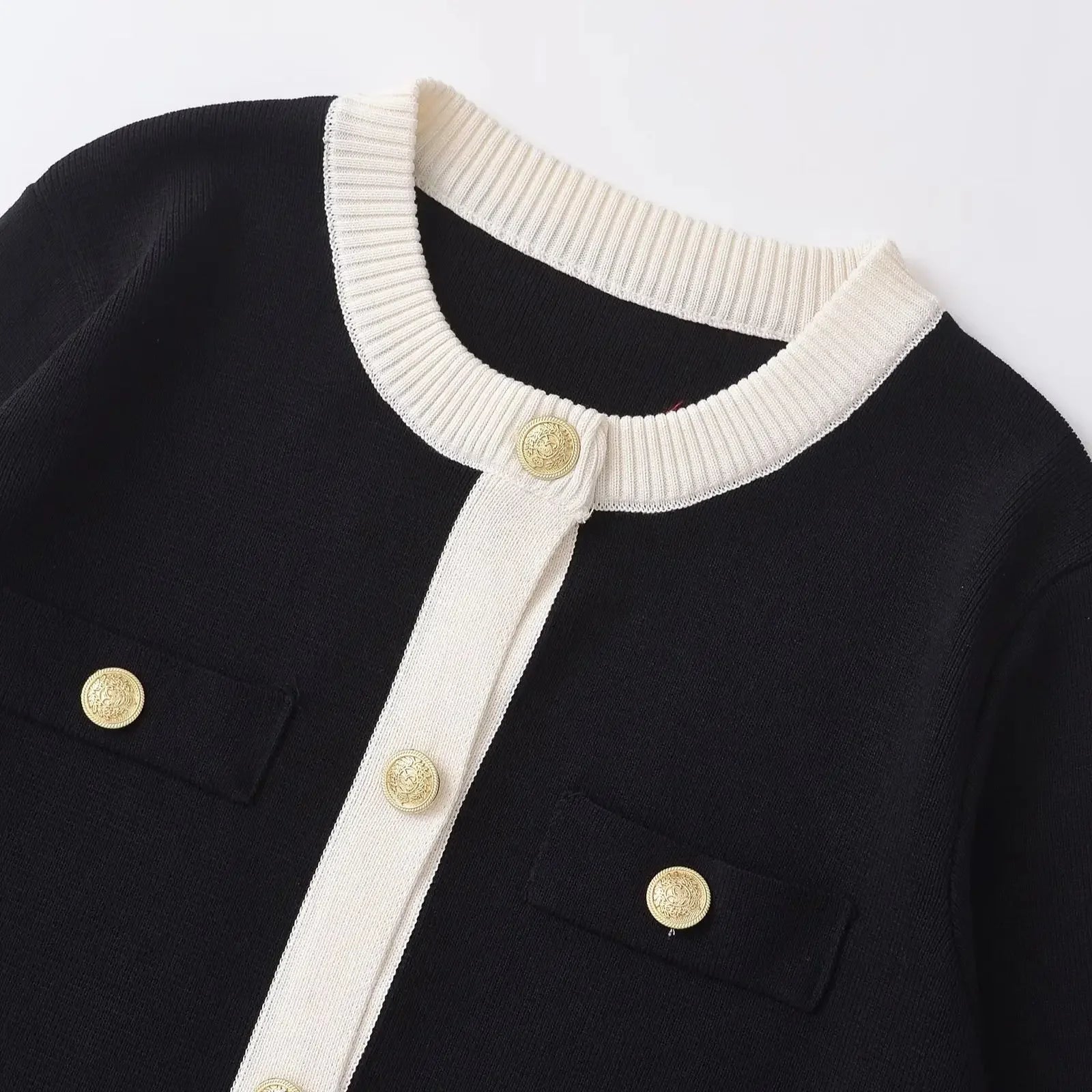 Nordspur | Aurelanne Long Sleeve Round Neck Cardigan