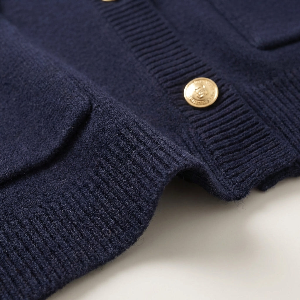 Nordspur | Aurelanne Long Sleeve Round Neck Cardigan