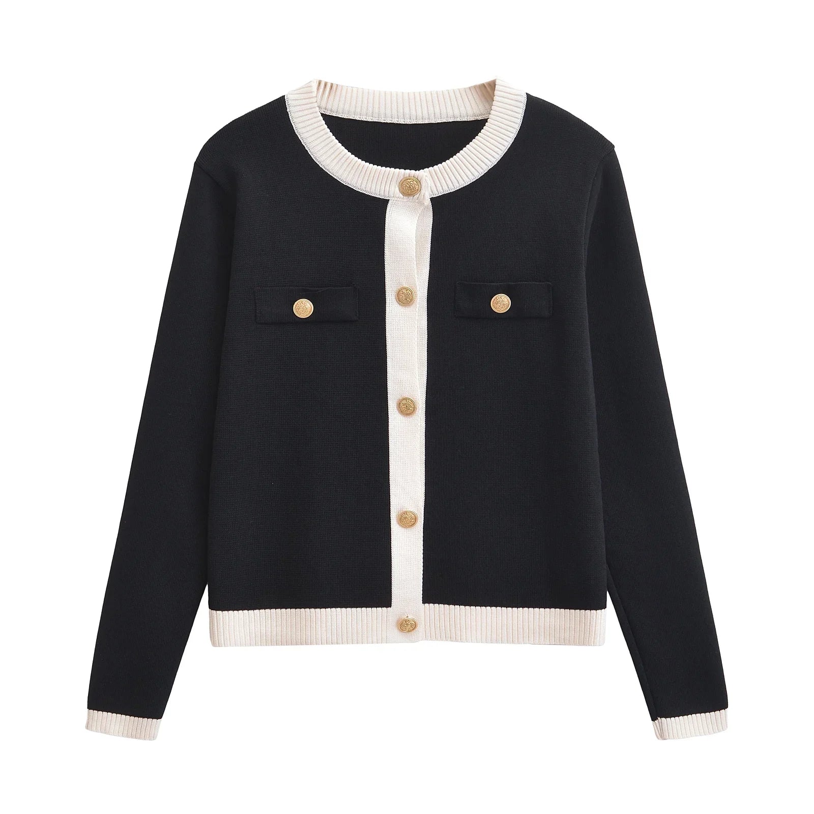 Nordspur | Aurelanne Long Sleeve Round Neck Cardigan