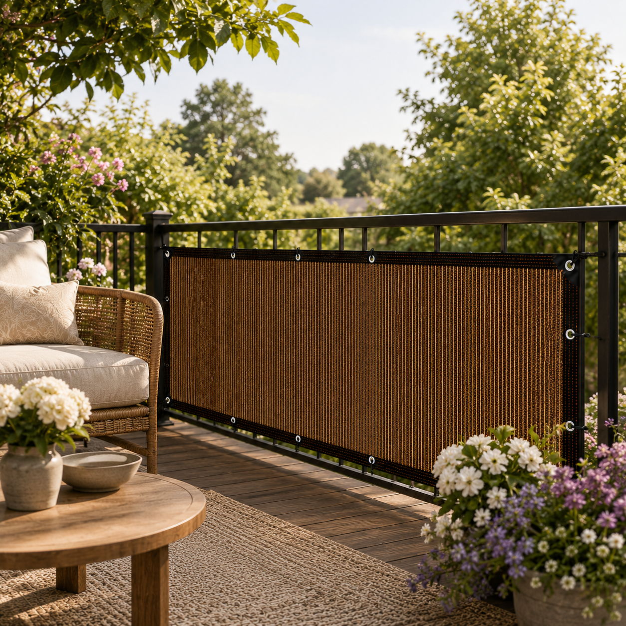 Nordspur | Aurevo Garden Privacy Screen | Patio Side Panel, No Drilling