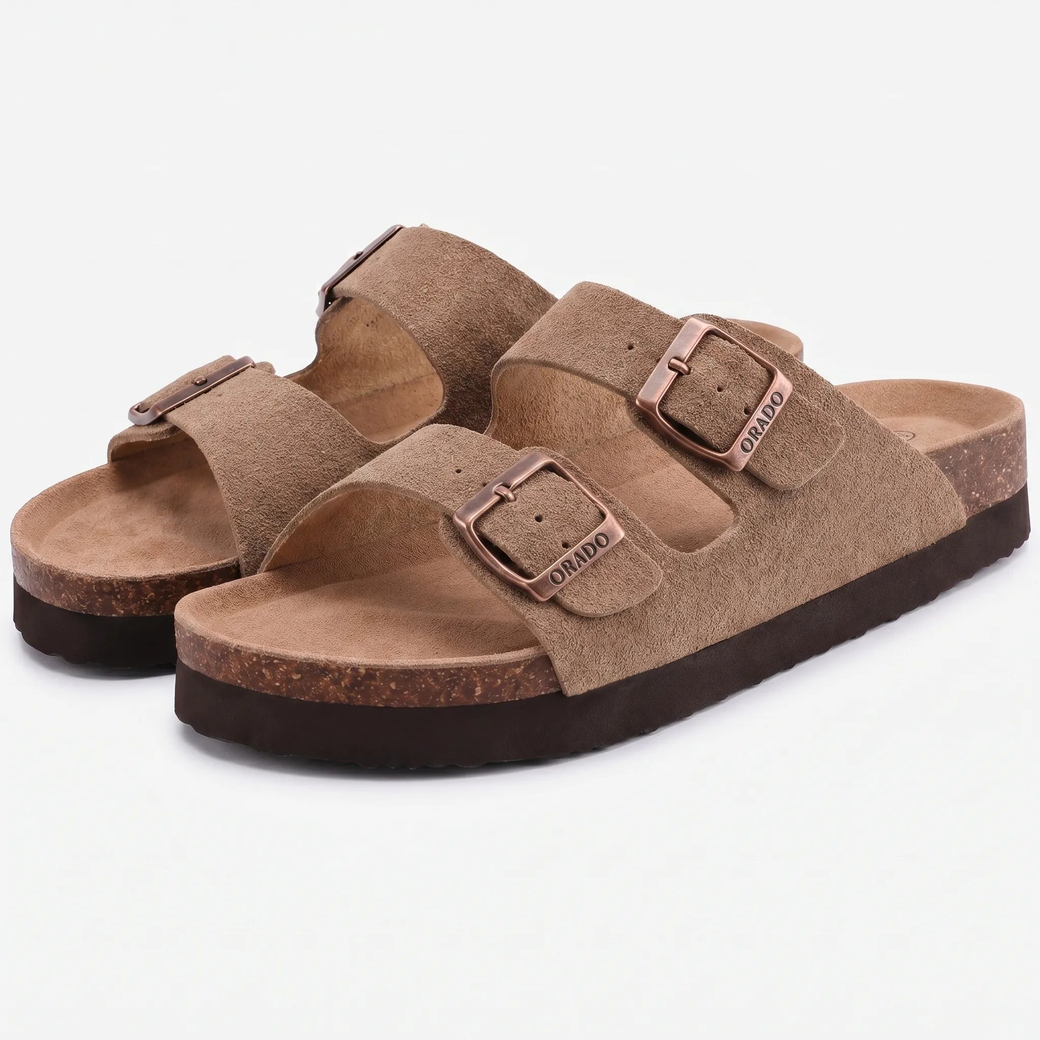 Nordspur | Aurisol Two-Strap Slip-On Sandals
