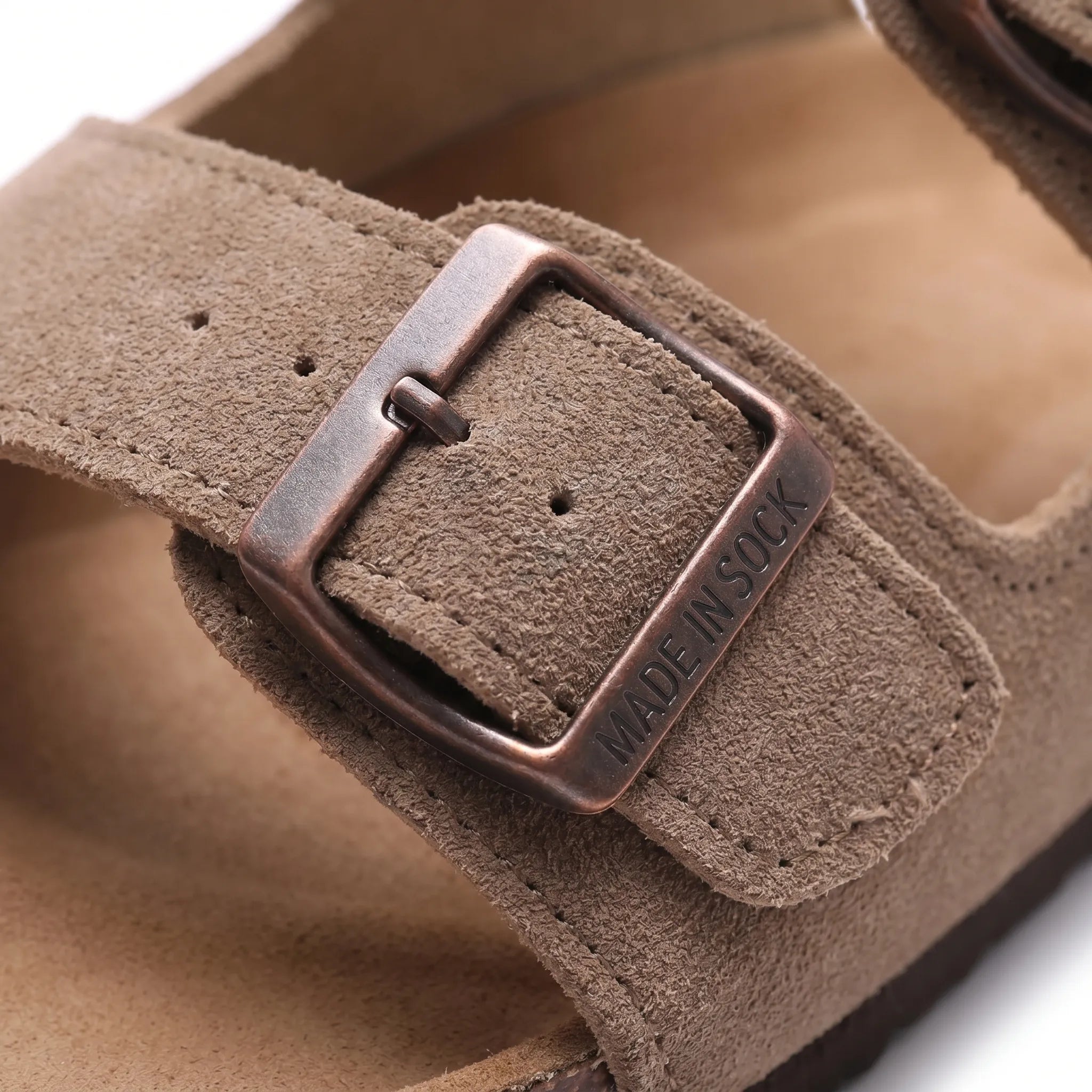 Nordspur | Aurisol Two-Strap Slip-On Sandals