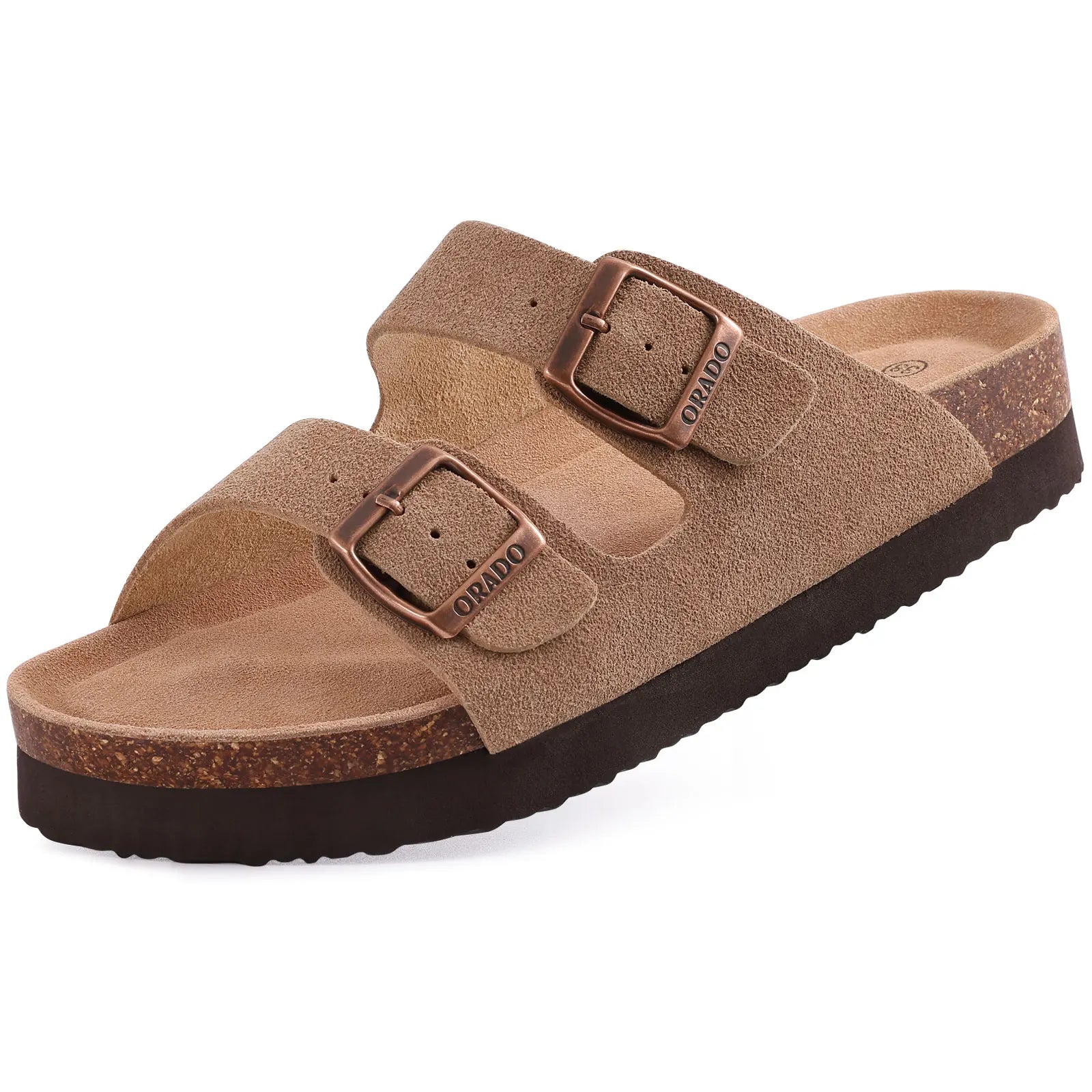 Nordspur | Aurisol Two-Strap Slip-On Sandals