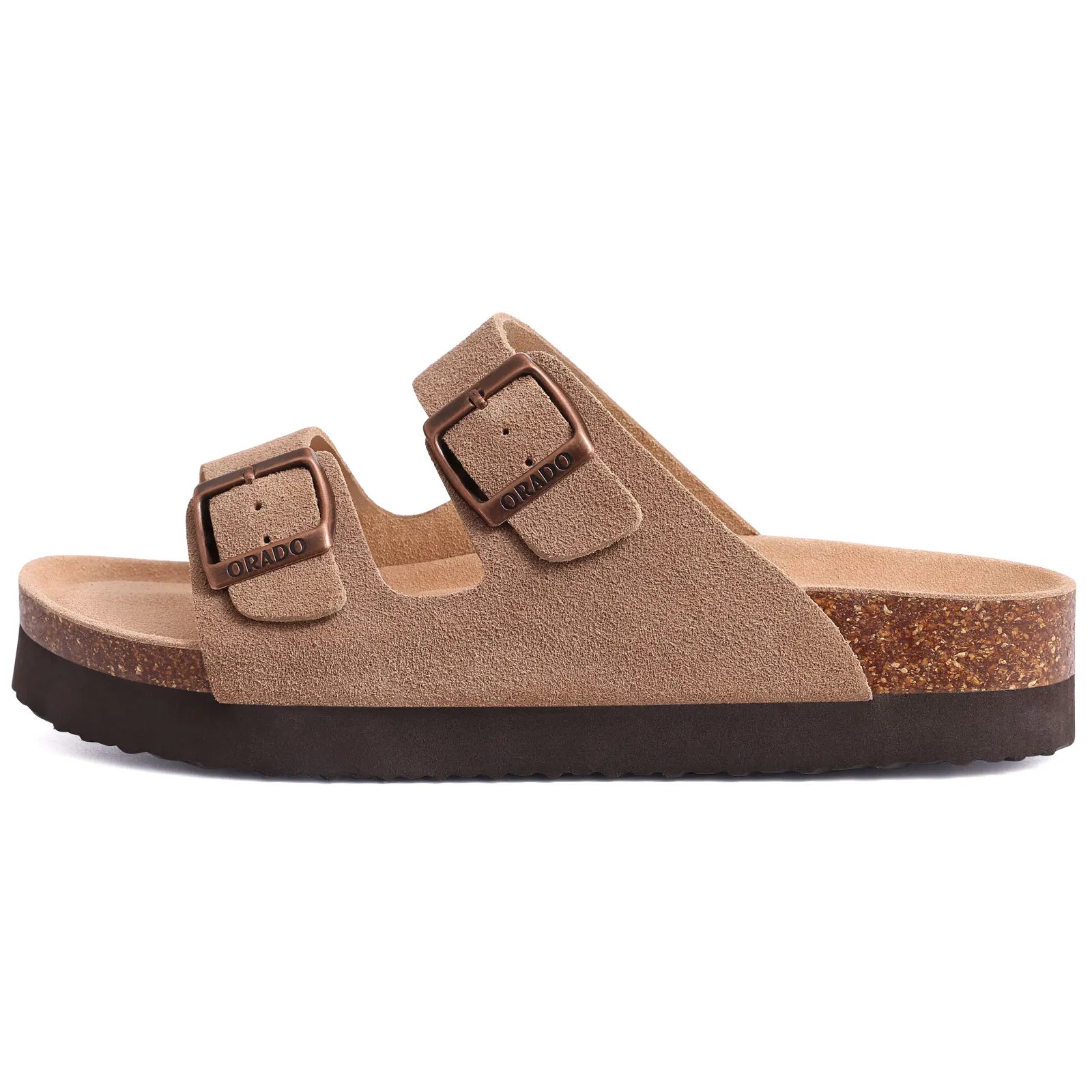 Nordspur | Aurisol Two-Strap Slip-On Sandals