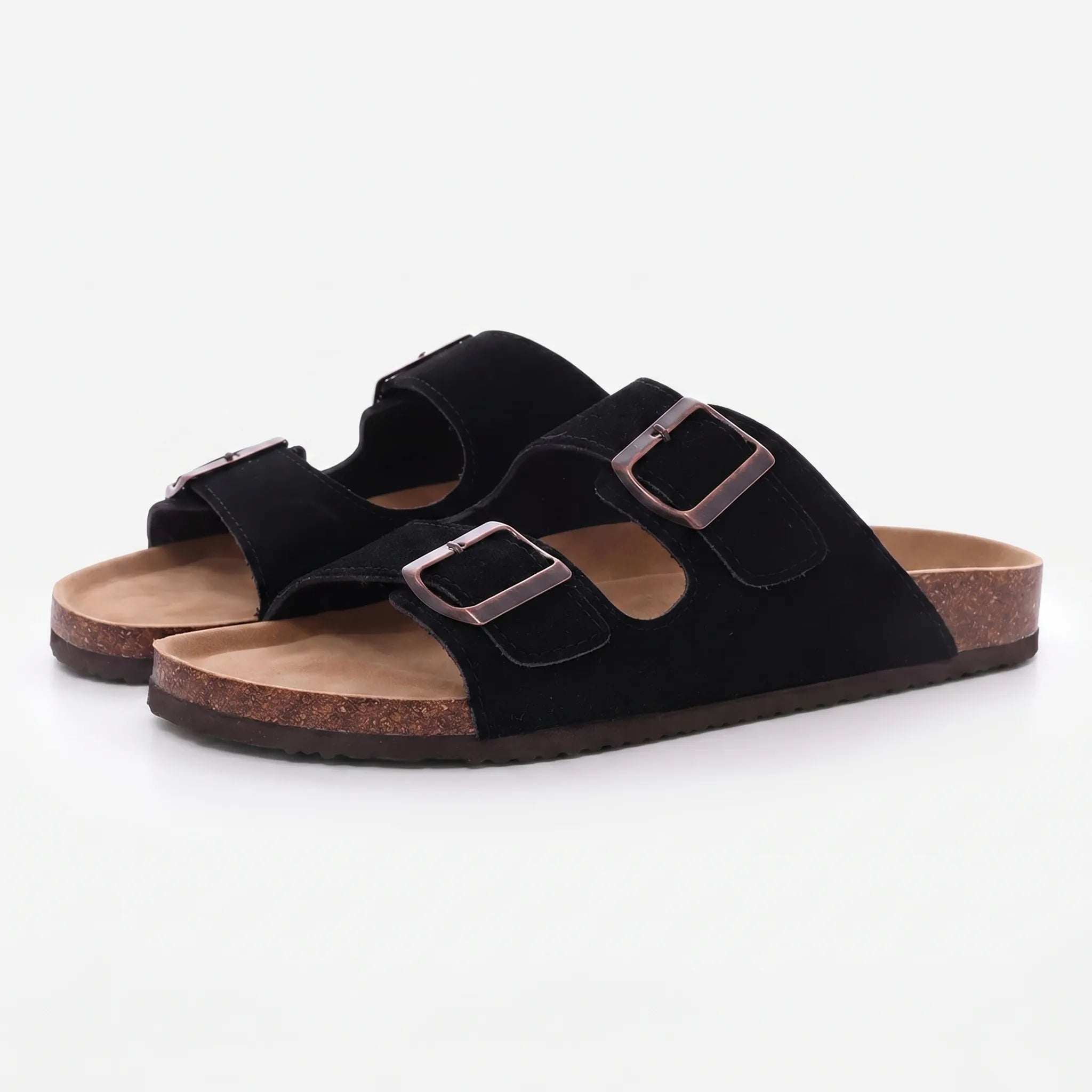 Nordspur | Aurisol Two-Strap Slip-On Sandals
