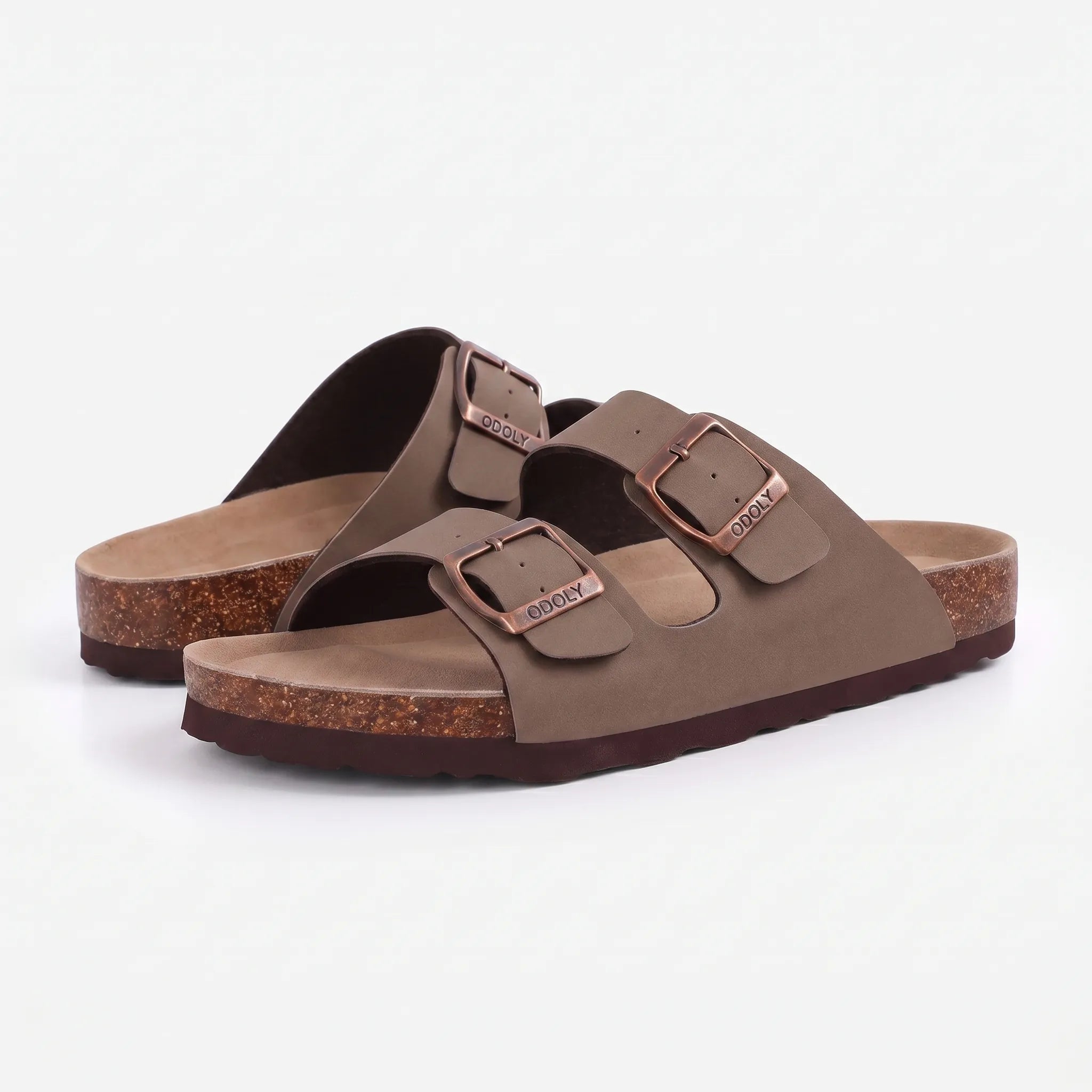 Nordspur | Aurisol Two-Strap Slip-On Sandals