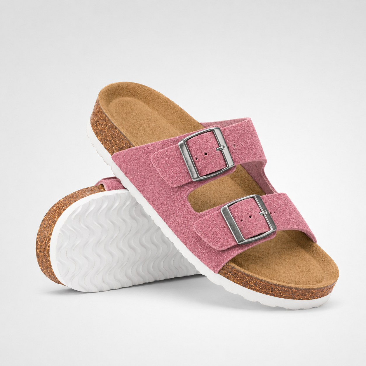 Nordspur | Aurisol Two-Strap Slip-On Sandals