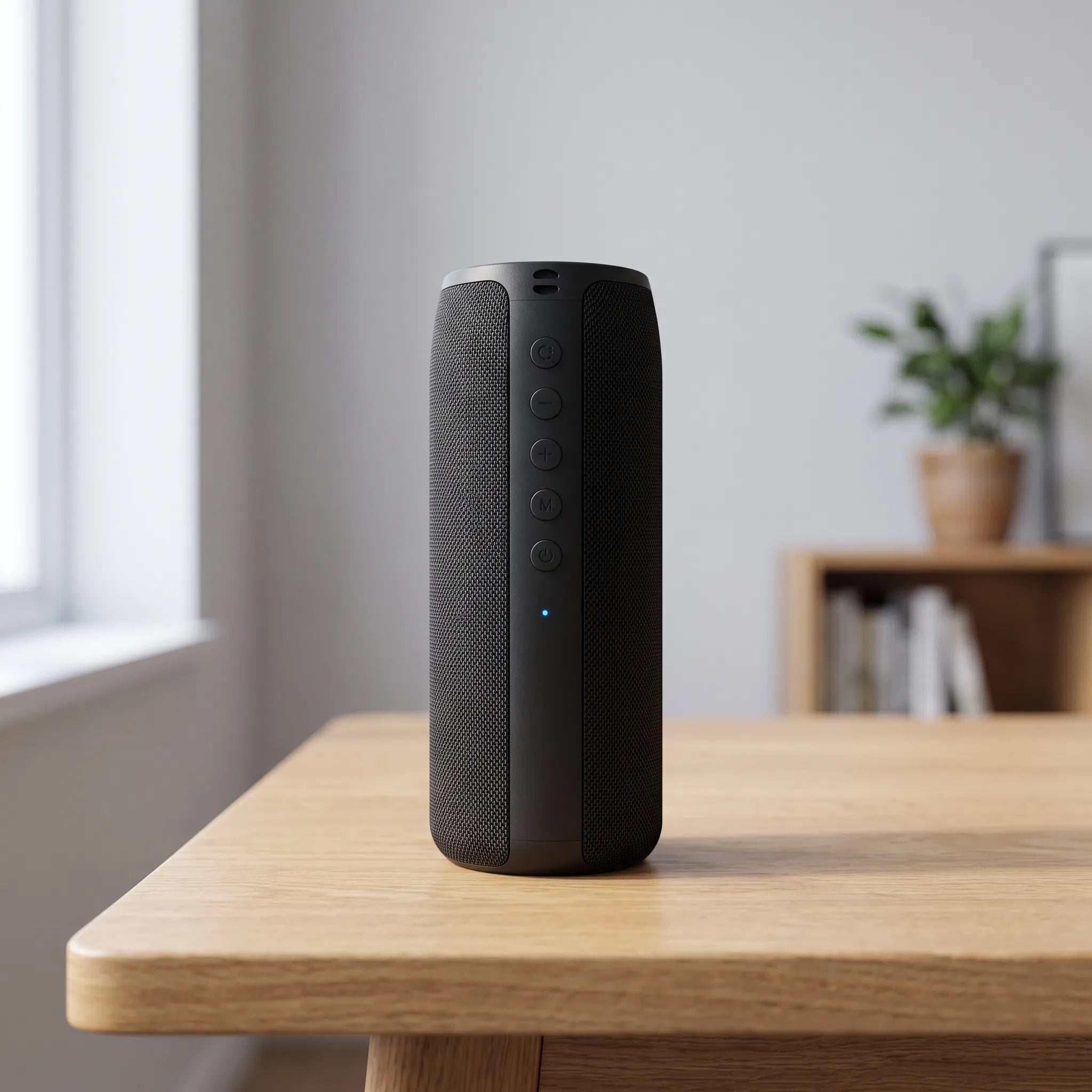 Nordspur | Aurovibe Portable Cylindrical Wireless Bluetooth Speaker