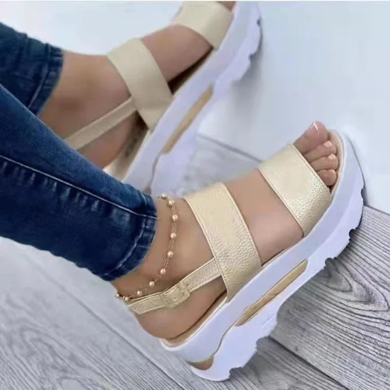 Nordspur | Avelia Platform Wedge Sandals