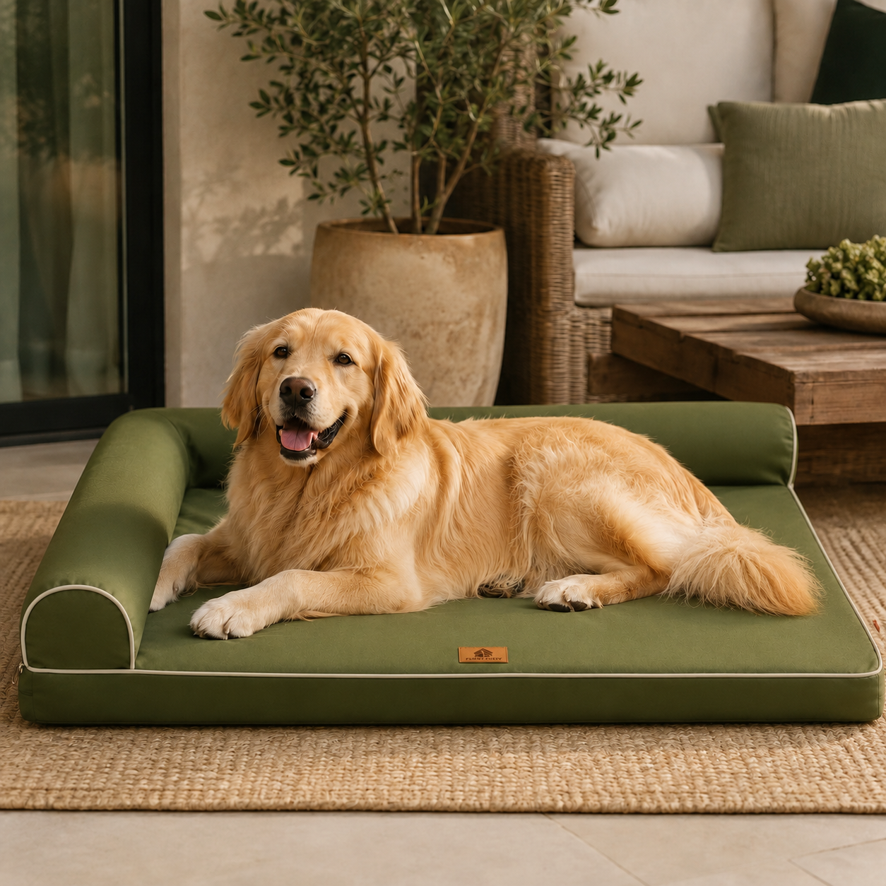 Nordspur | Barkrest L-Shaped Orthopedic Dog Sofa Bed