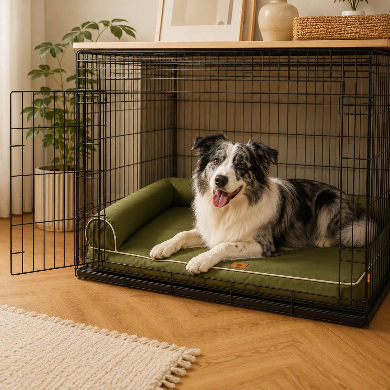 Nordspur | Barkrest L-Shaped Orthopedic Dog Sofa Bed