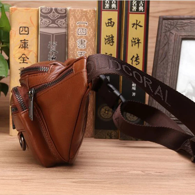 Nordspur | Beltford Genuine Leather Waist Pack For Men