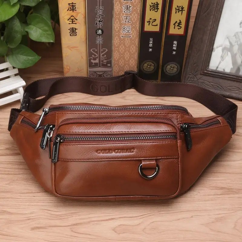 Nordspur | Beltford Genuine Leather Waist Pack For Men