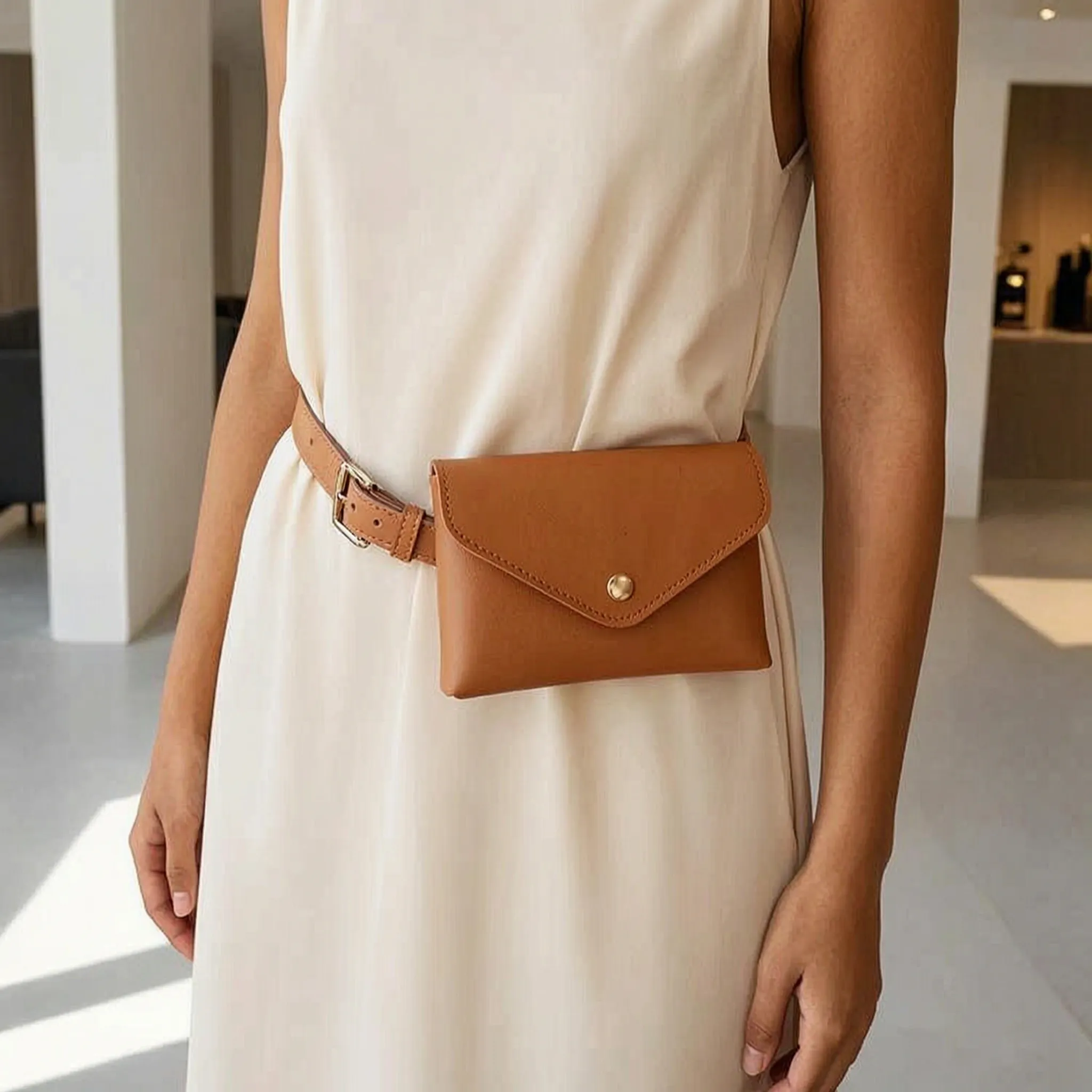 Nordspur | Beltina Compact Envelope Flap Belt Bag