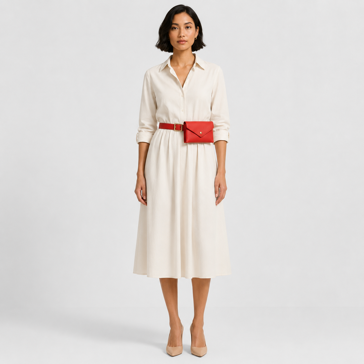 Nordspur | Beltina Compact Envelope Flap Belt Bag
