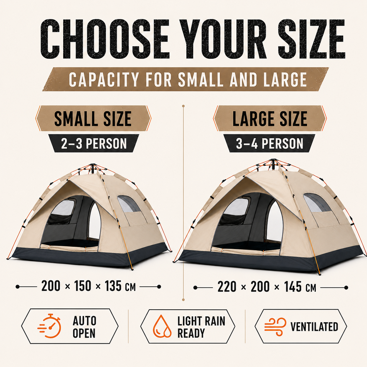 Nordspur | Bivaro Automatic Pop Up Tent