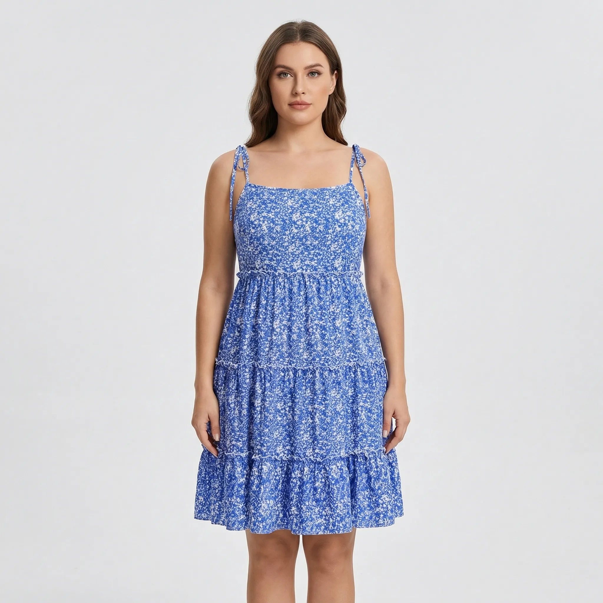 Nordspur | Bloomara Short Sleeve Floral Bodycon Mini Dress