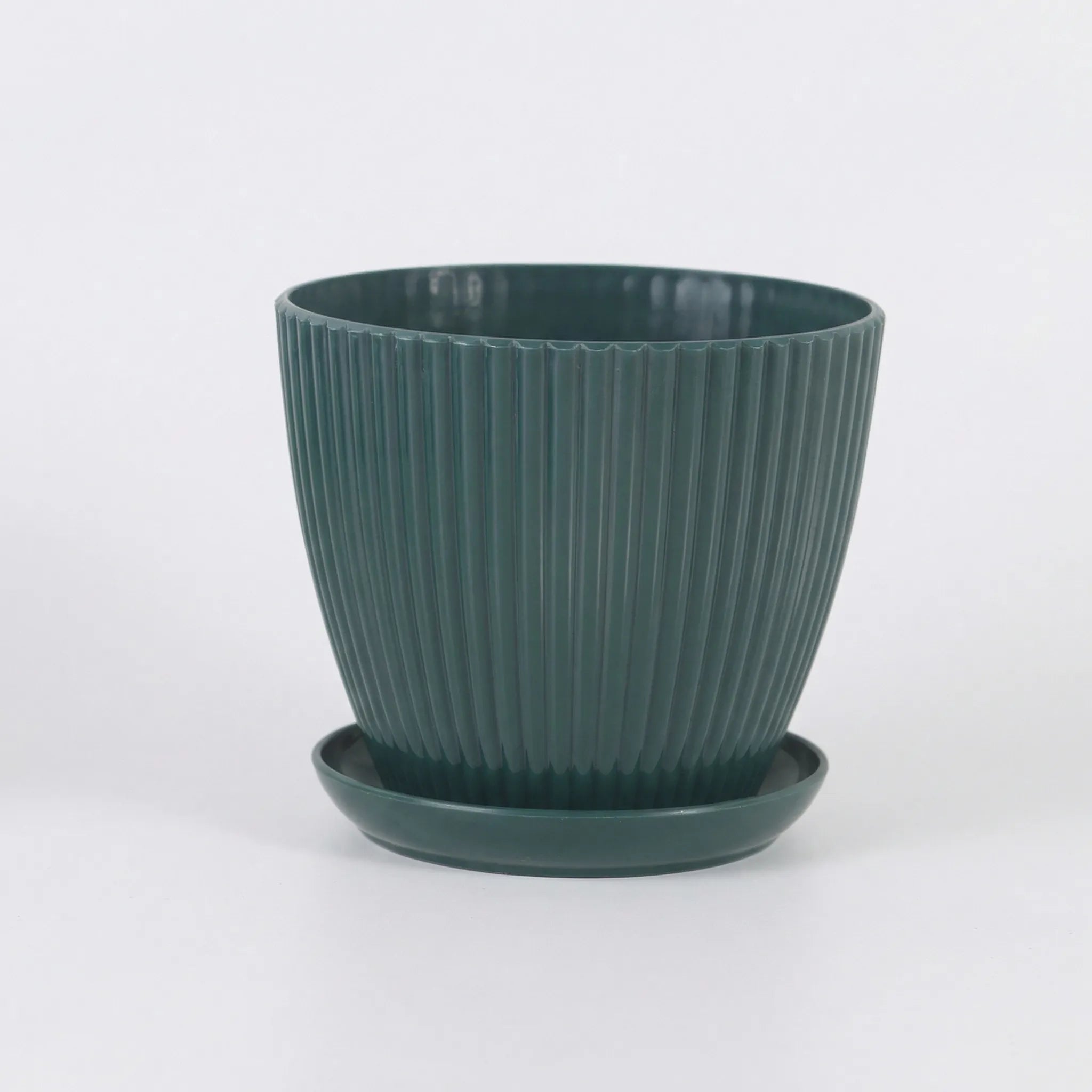 Nordspur | Bloomtray Round Double-Layer Small Flowerpot With Tray