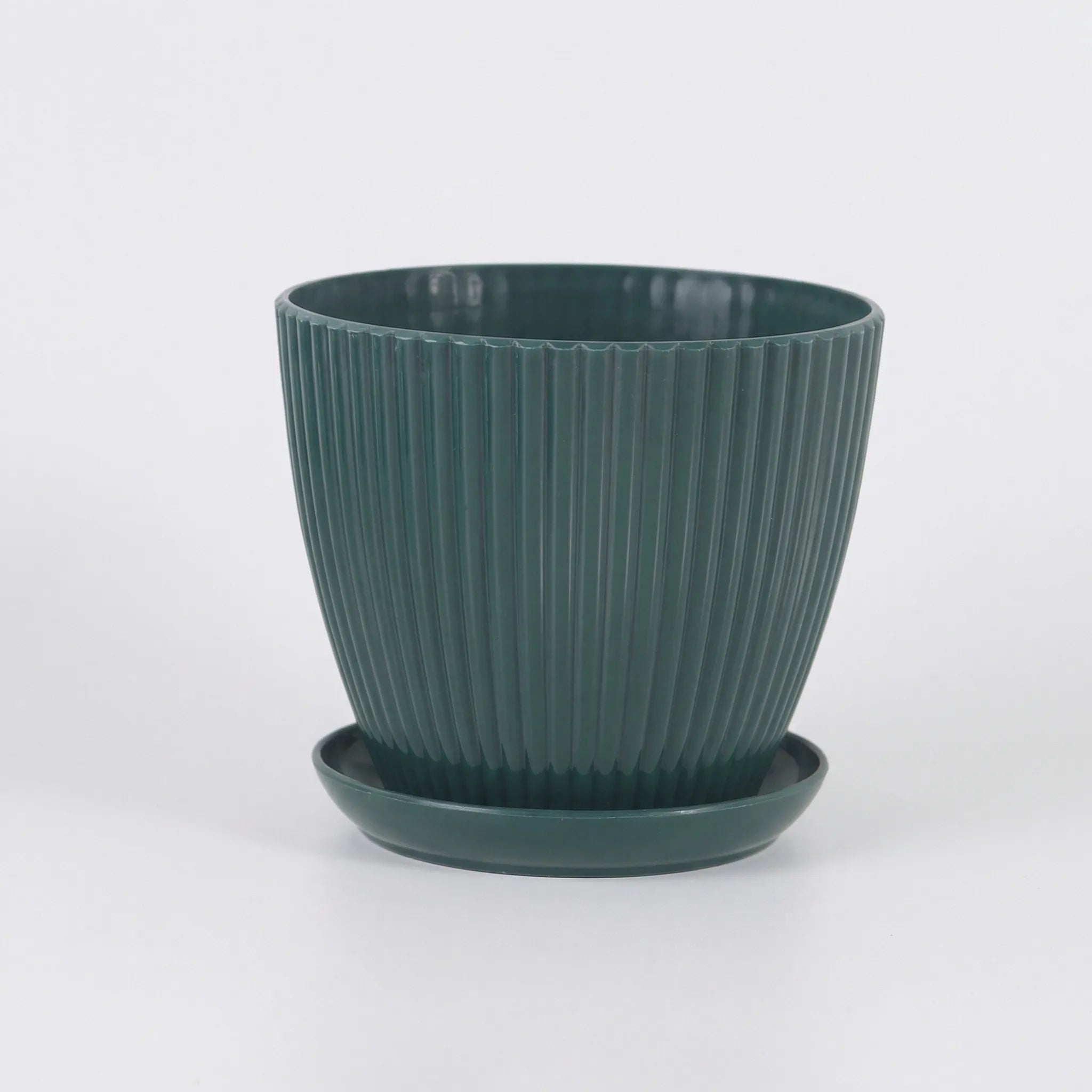 Nordspur | Bloomtray Round Double-Layer Small Flowerpot With Tray