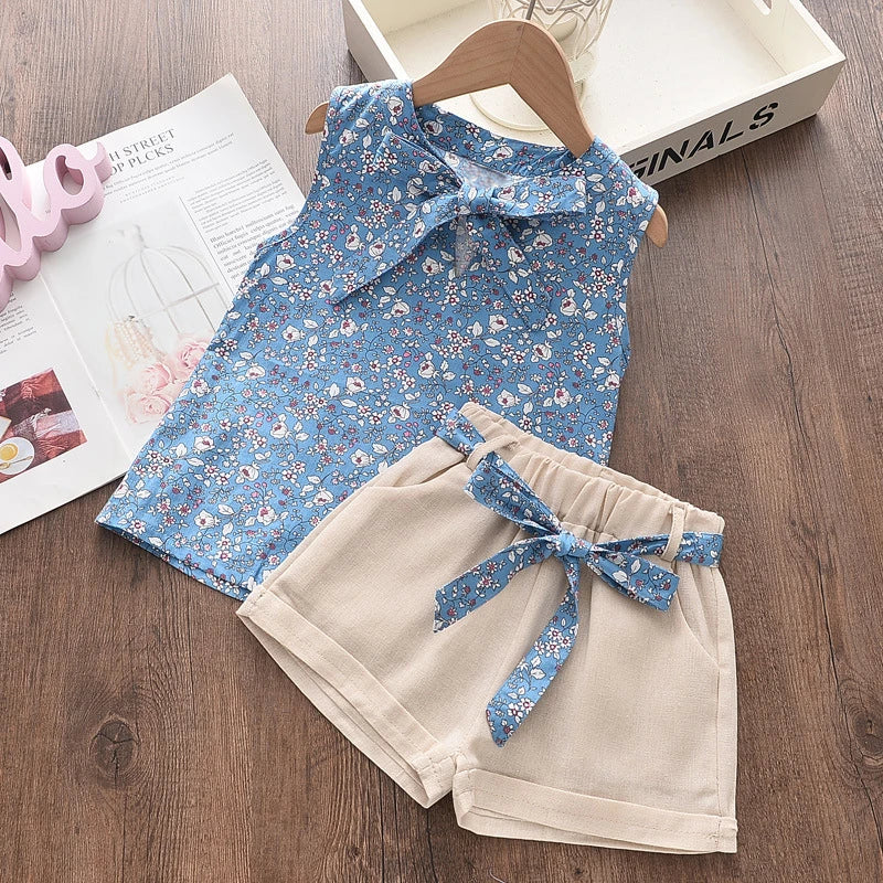 Nordspur | Blossette Sleeveless Vest And Shorts Set