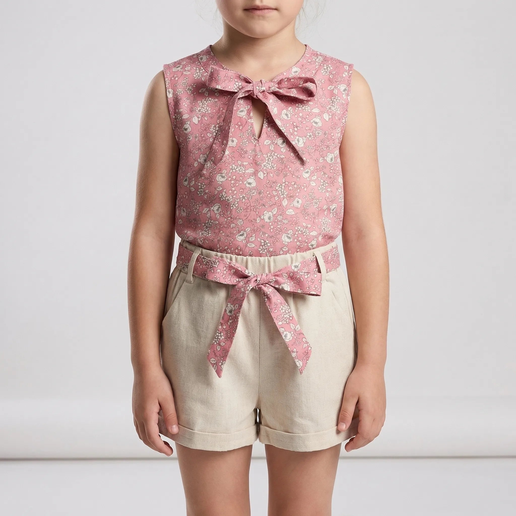 Nordspur | Blossette Sleeveless Vest And Shorts Set