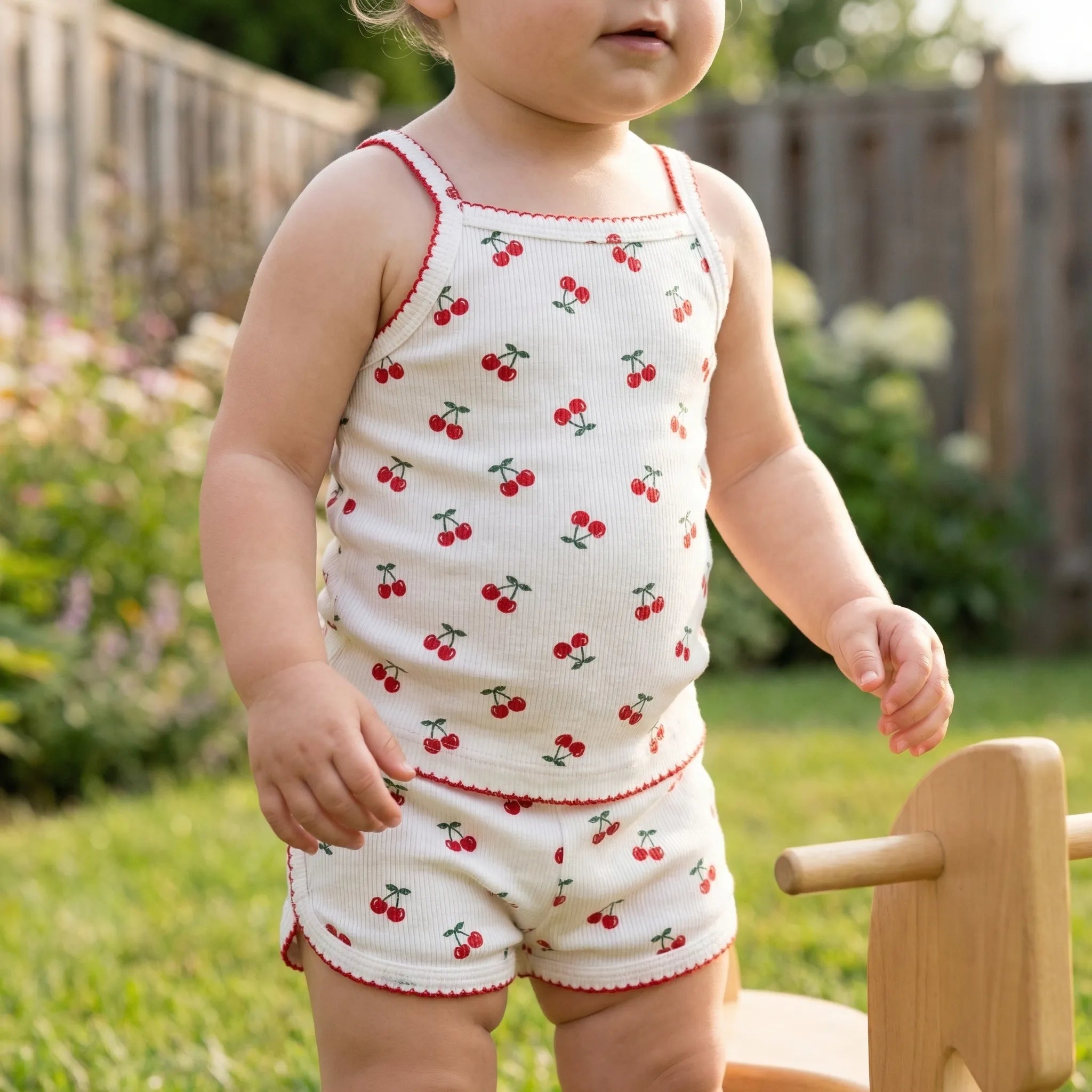Nordspur | Blossomini Printed Strappy Vest And Shorts Set