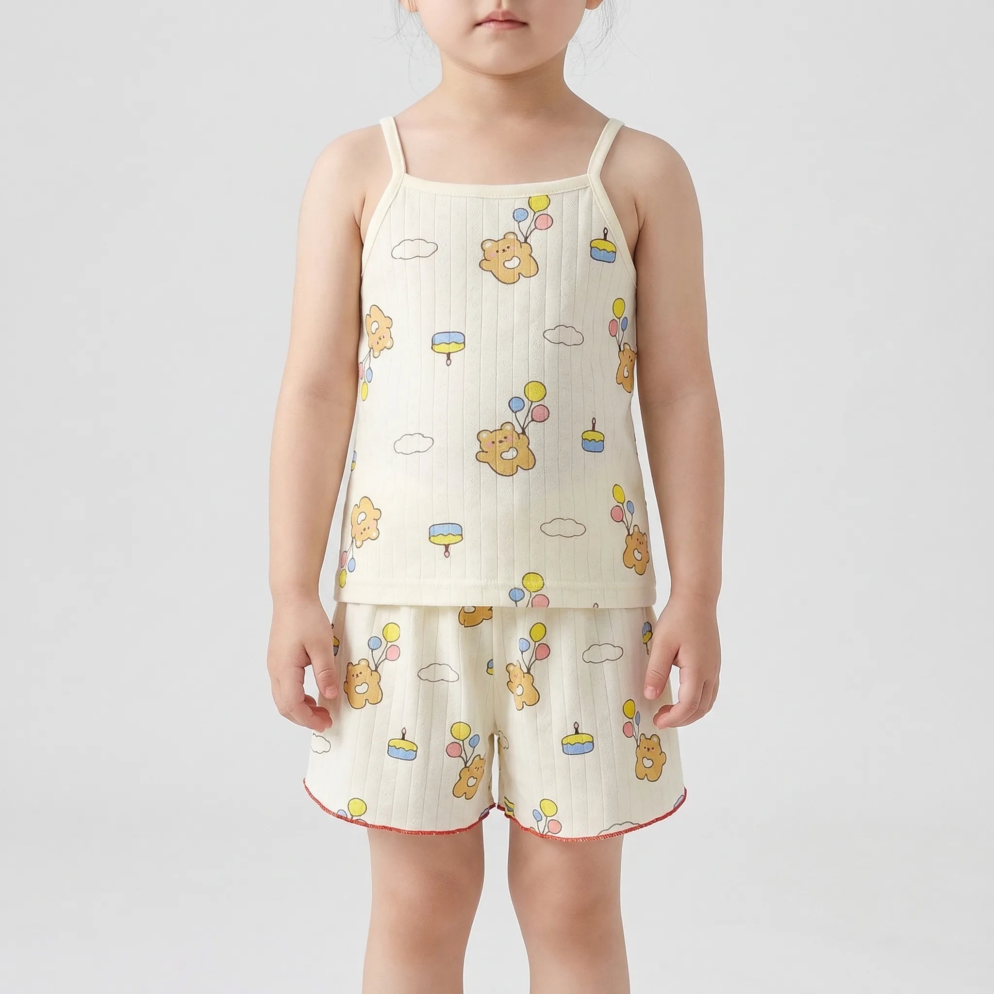 Nordspur | Blossomini Printed Strappy Vest And Shorts Set