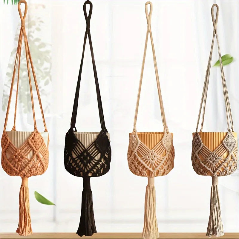 Nordspur | Bohovyne Boho Macrame Woven Plant Hanger