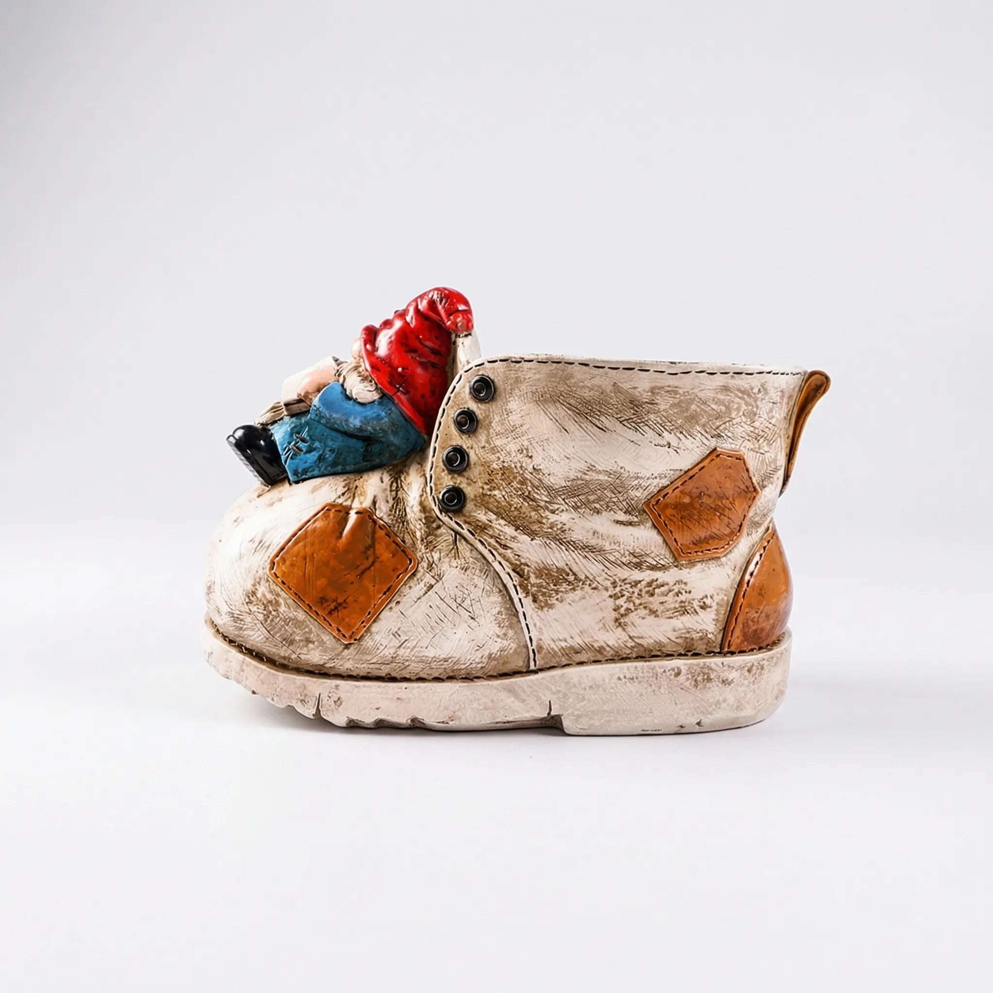 Nordspur | Bootella Hand-Painted Boot-Shaped Decorative Flowerpot