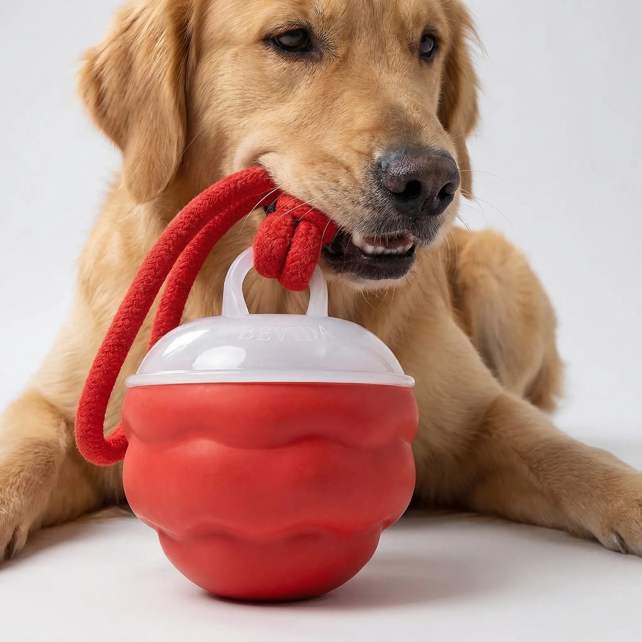 Automatischer Hüpfball für Hunde und Katzen interaktives Spielzeug