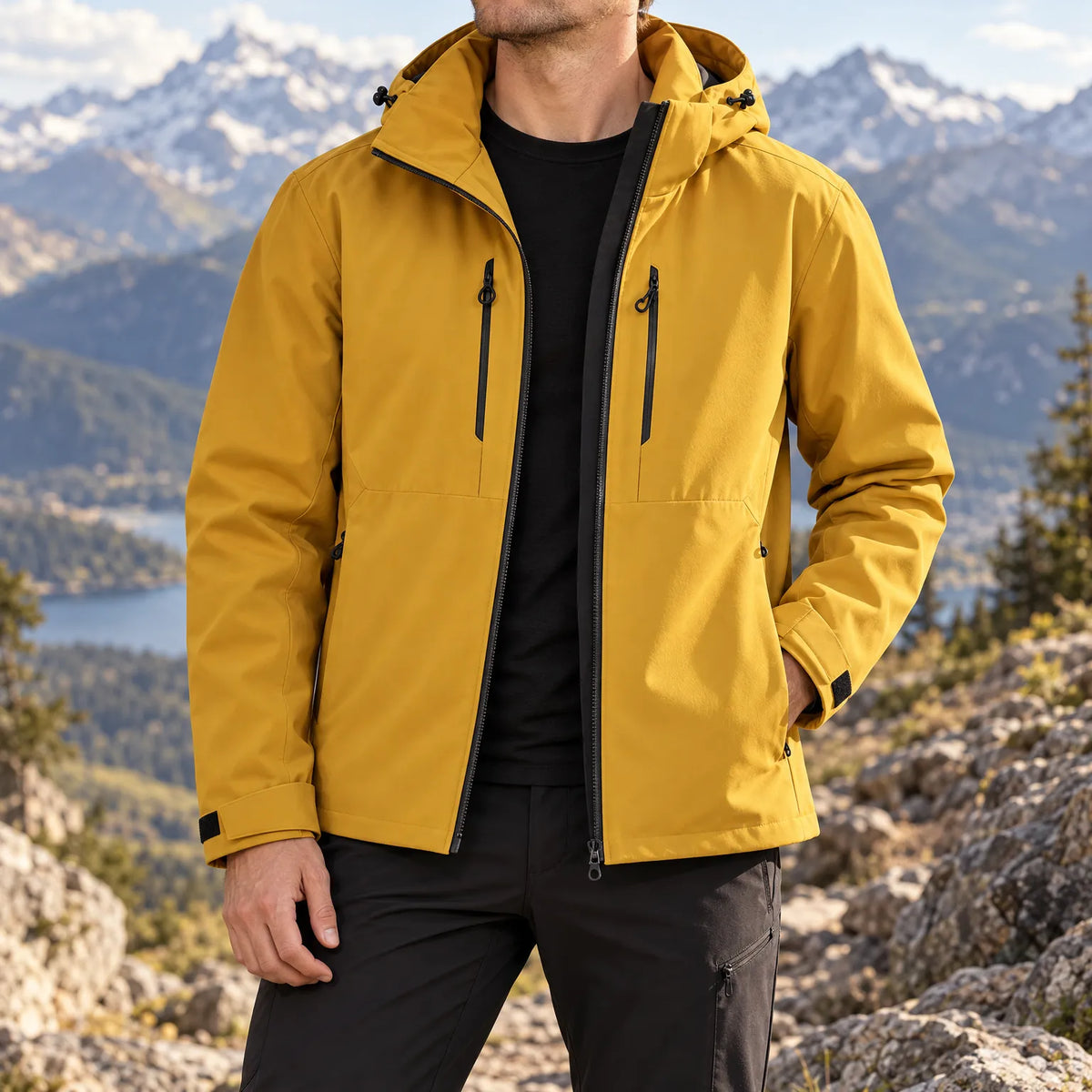 Nordspur | Brask Unisex Hooded Outdoor Windbreaker Jacket