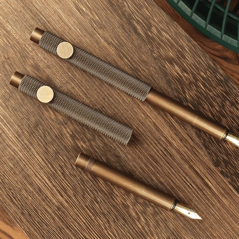 Nordspur | Brassicet Compact Vintage Fountain Pen 5 Pieces
