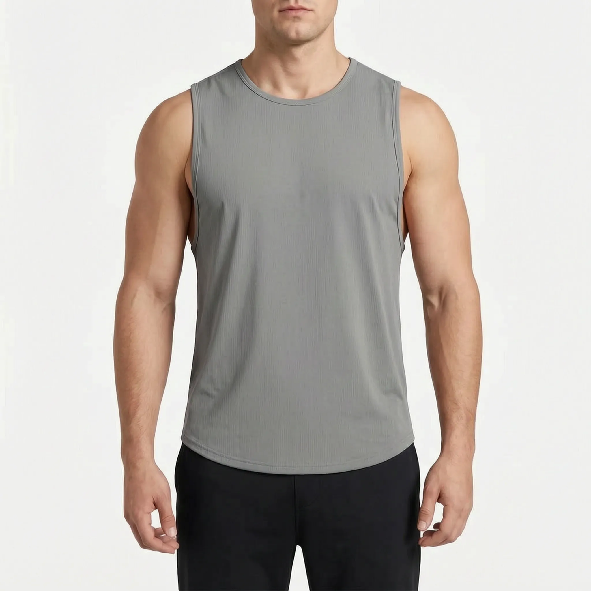 Nordspur | Breathera Men's Grey Athletic Tank Top