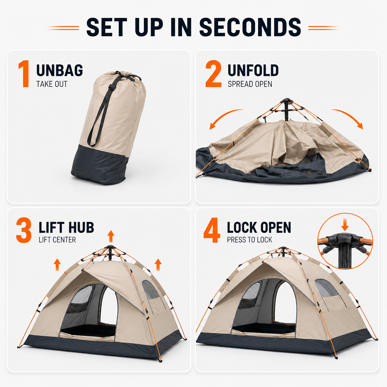 Nordspur | Breezava Automatic Pop Up Tent