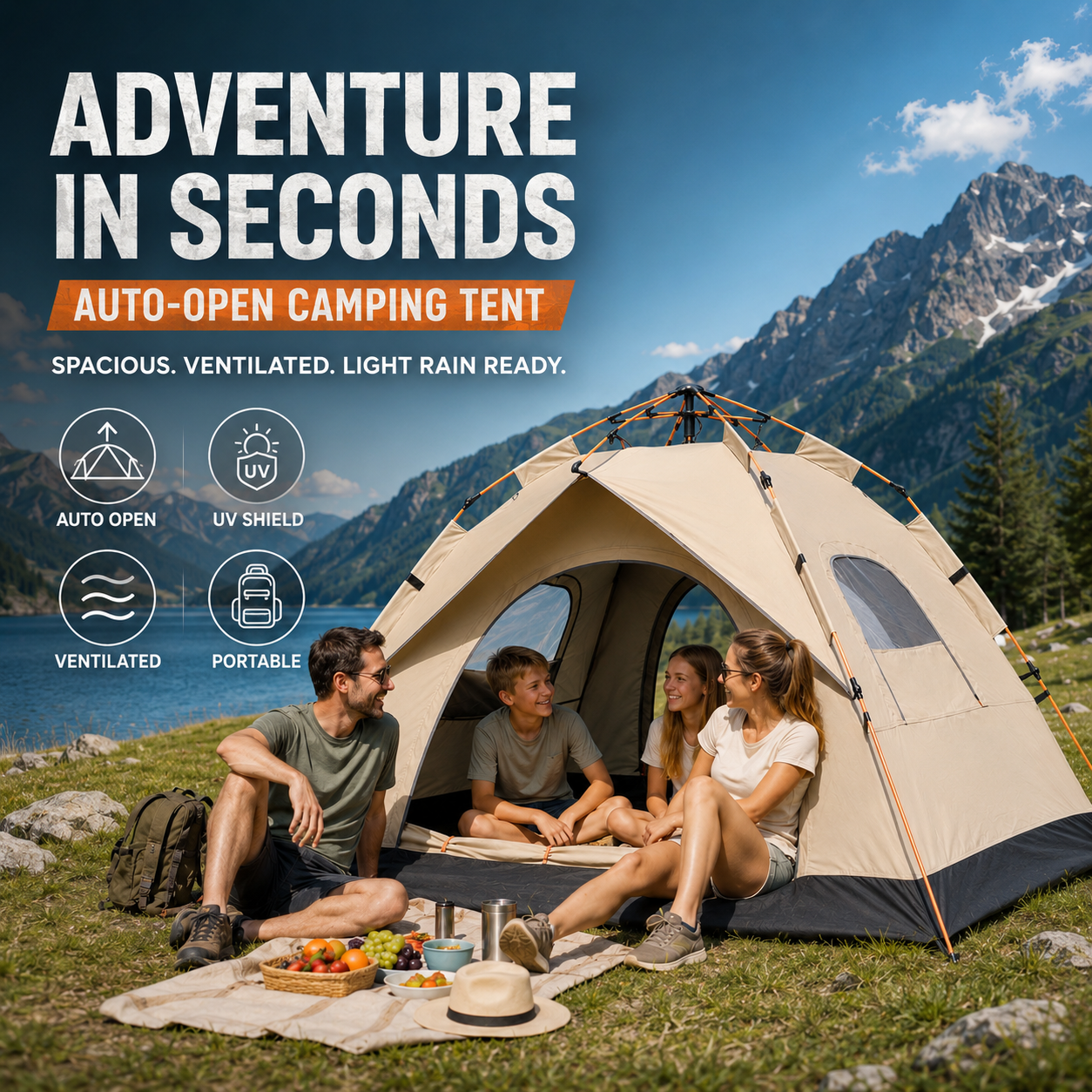 Nordspur | Breezava Automatic Pop Up Tent