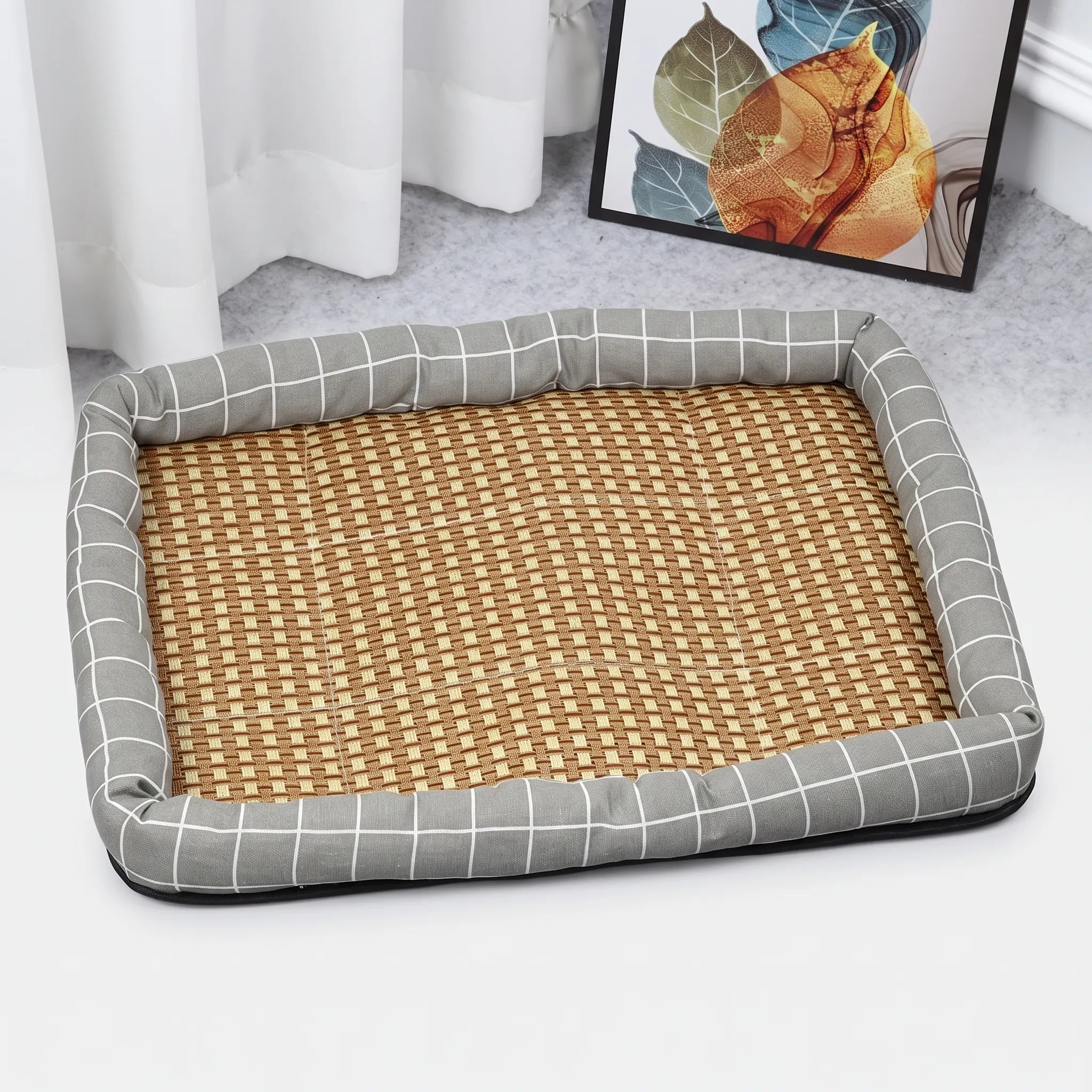 Nordspur | Breezura Cooling Pet Bed With Raised Edges