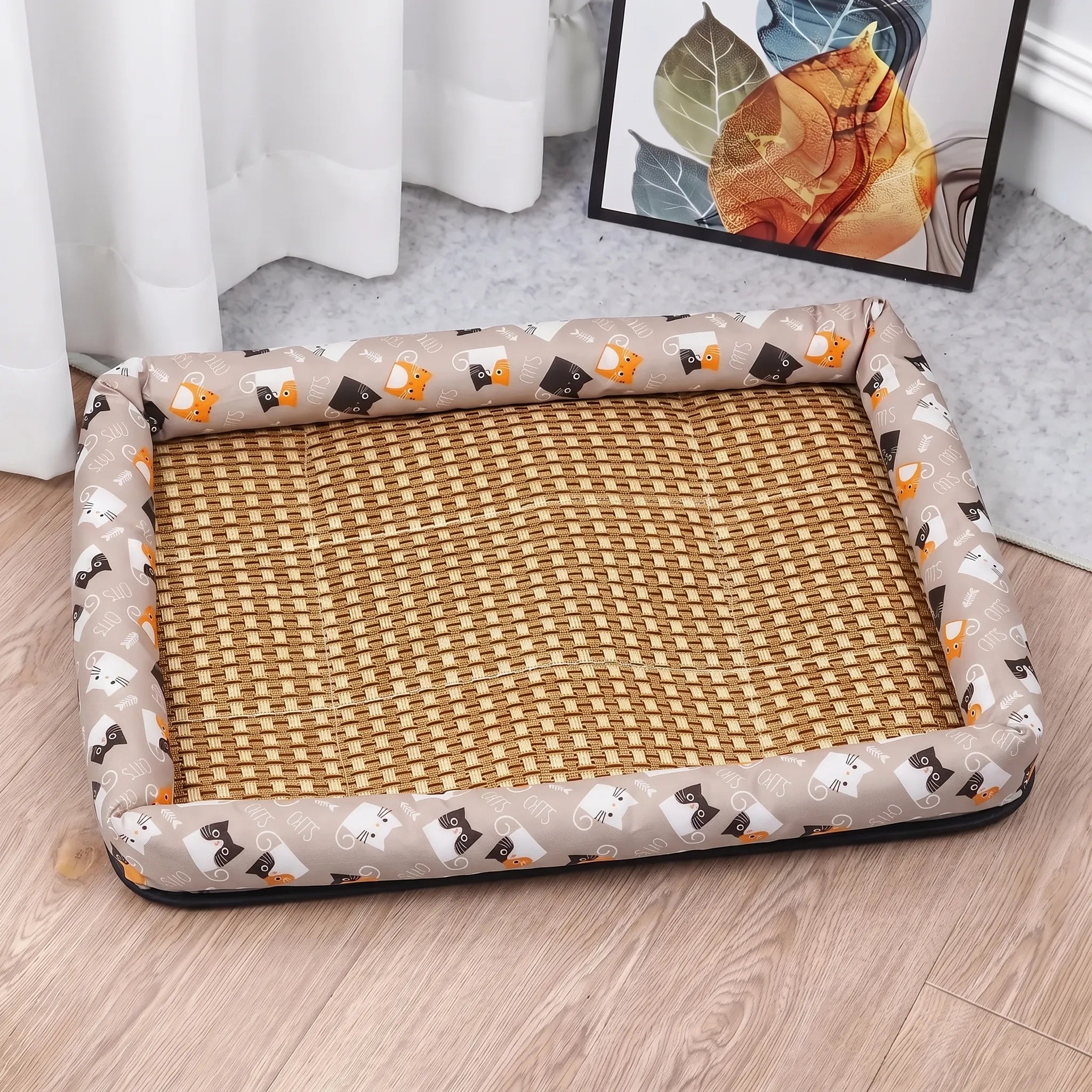 Nordspur | Breezura Cooling Pet Bed With Raised Edges