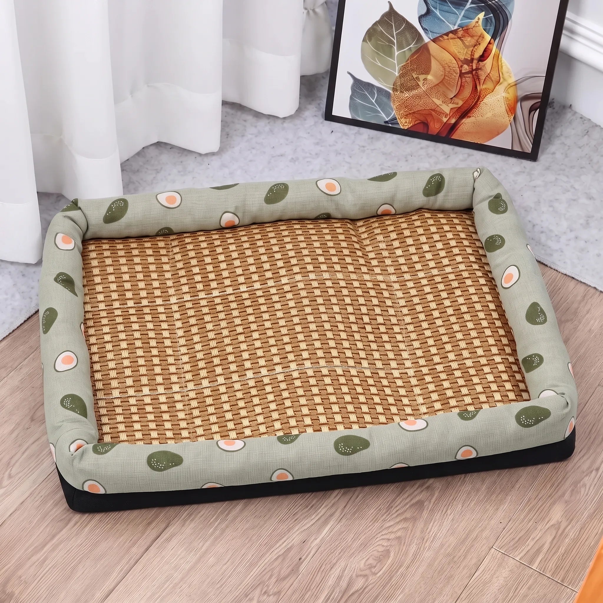 Nordspur | Breezura Cooling Pet Bed With Raised Edges