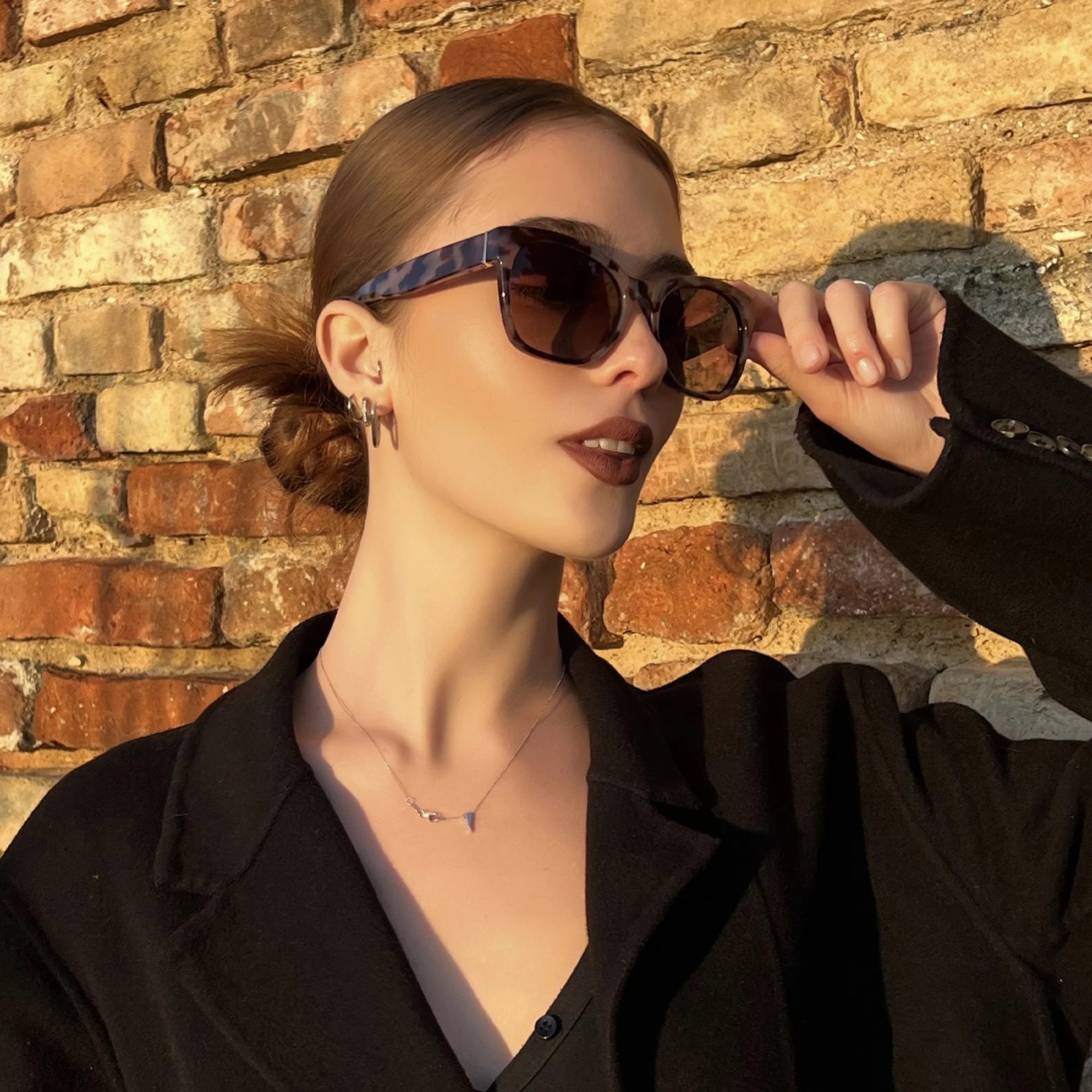 Nordspur | Brellia Chunky Butterfly Frame Sunglasses