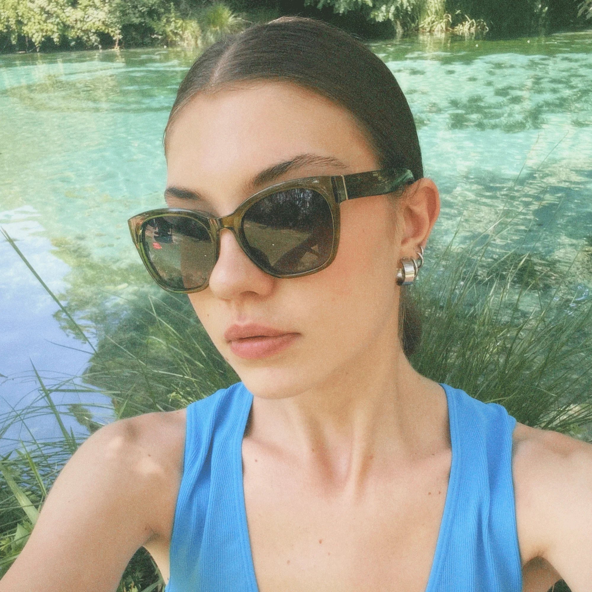 Nordspur | Brellia Chunky Butterfly Frame Sunglasses