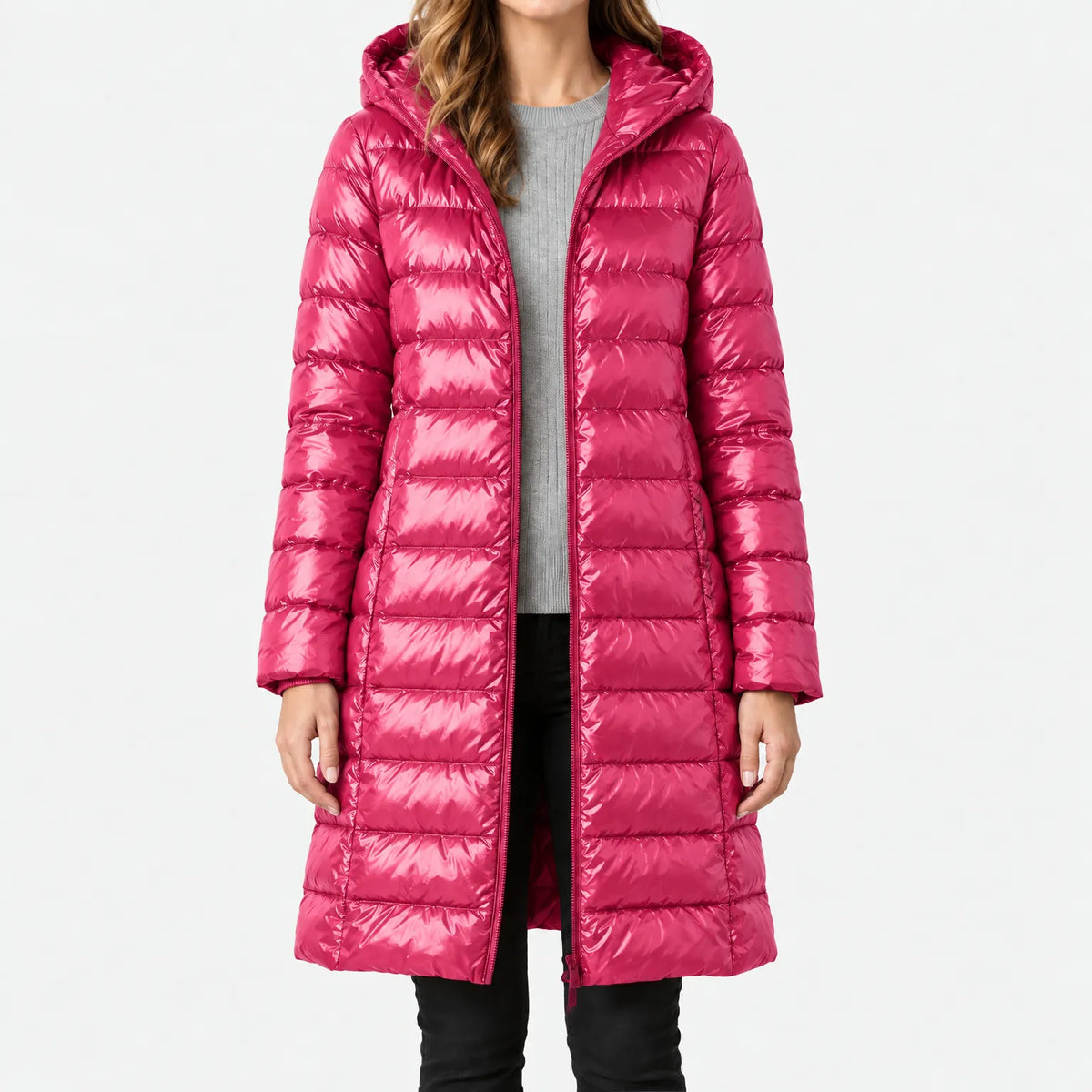 Nordspur | Brevett Long Hooded Ladies Puffer Jacket