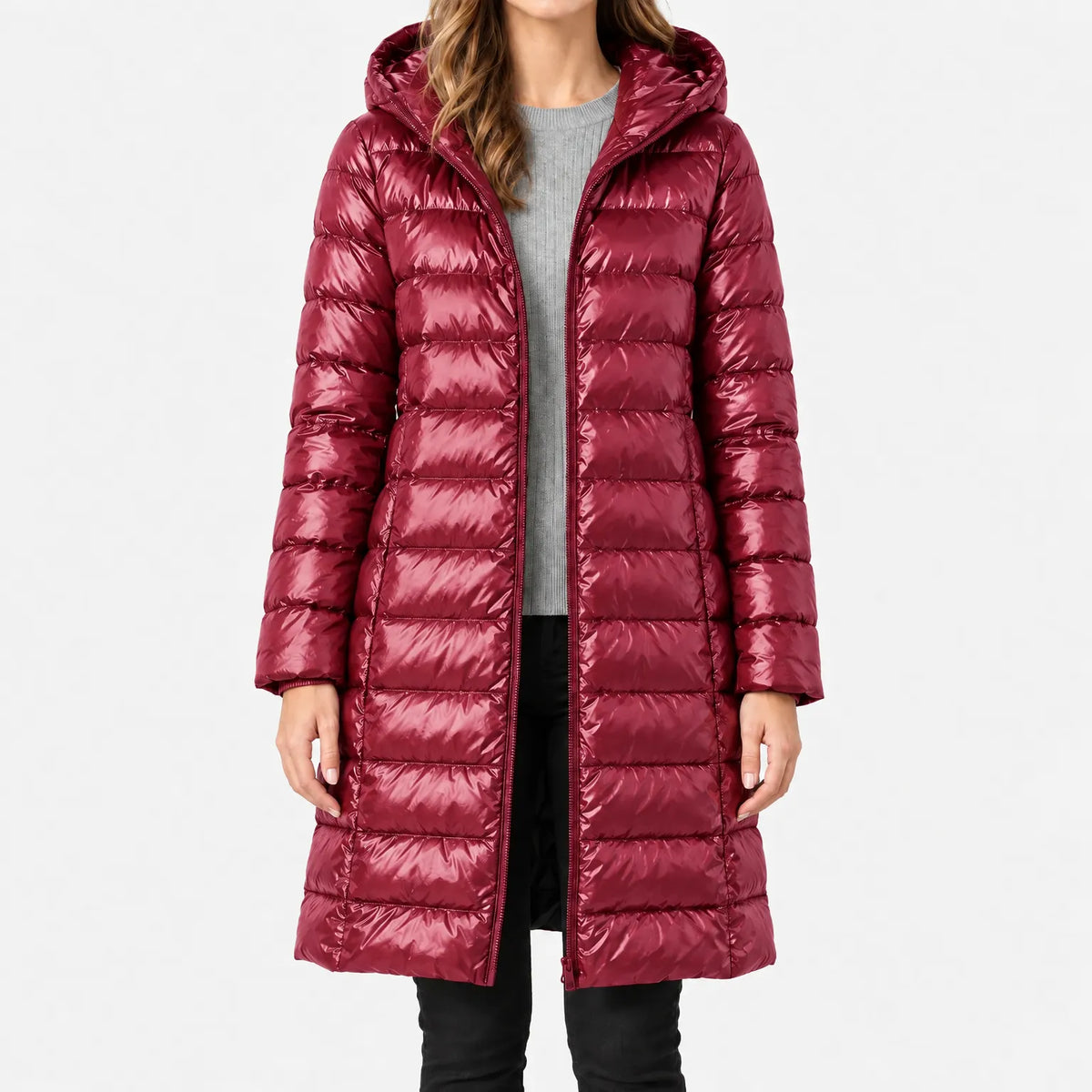 Nordspur | Brevett Long Hooded Ladies Puffer Jacket